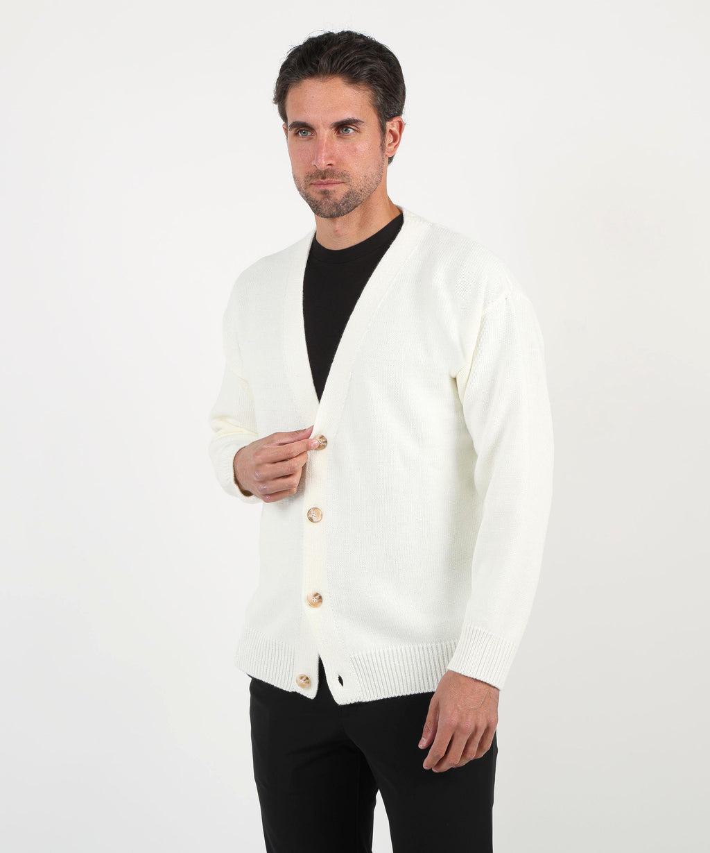 MARINO Cardigan quattro bottoni