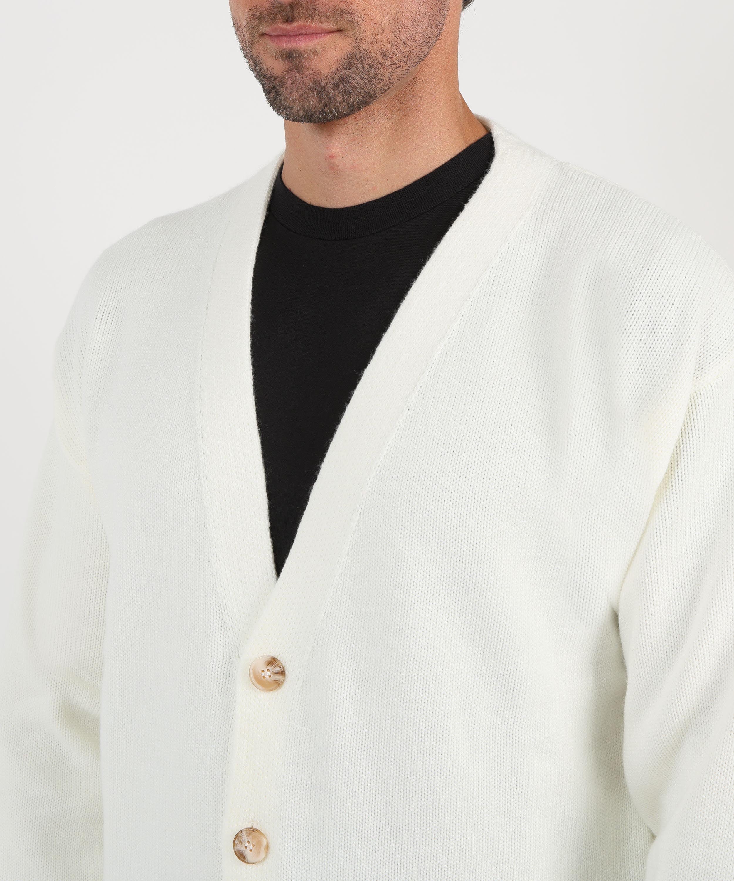 MARINO Cardigan quattro bottoni