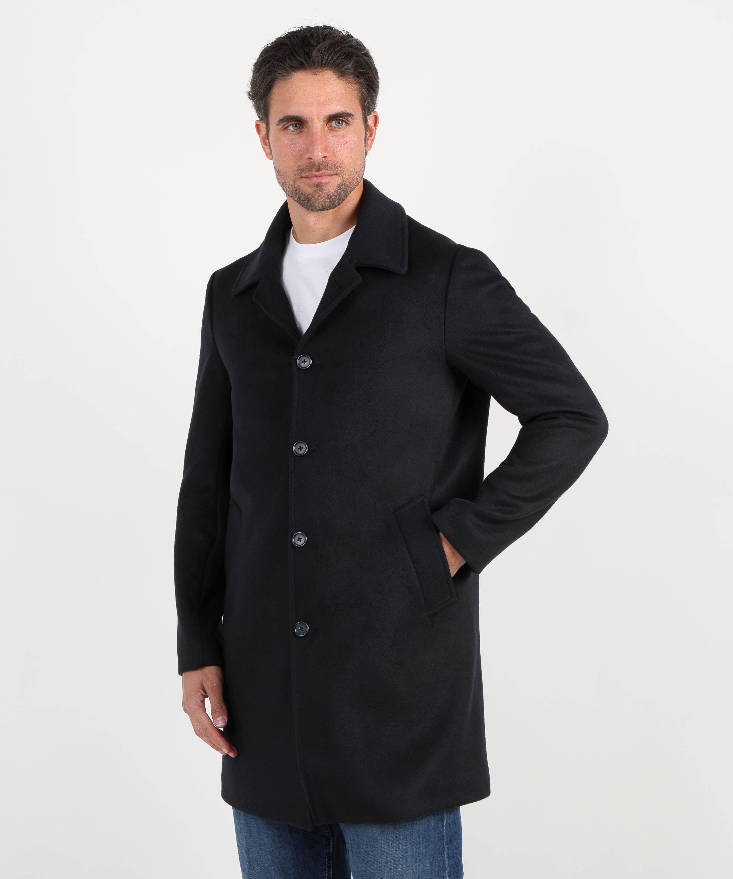 MARINO Cappotto cinque bottoni