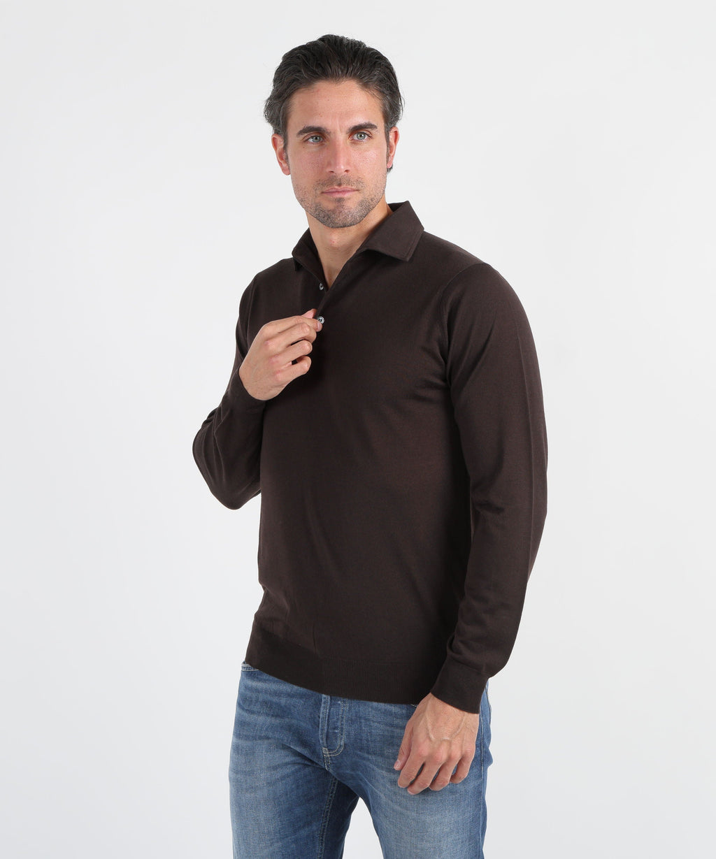 FILIPPO DE LAURENTIIS Polo tre bottoni