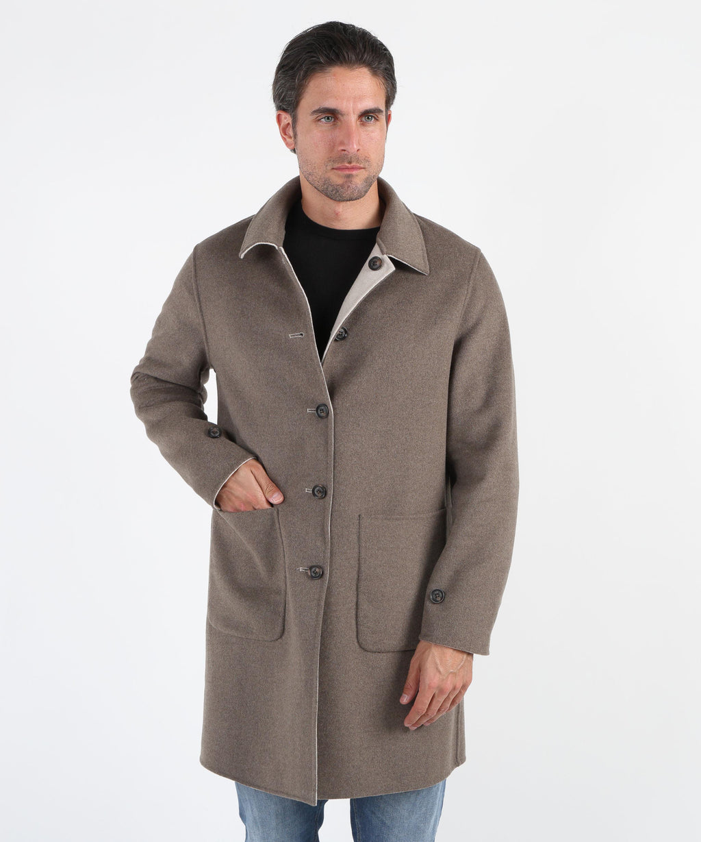 LIUJO Cappotto reversibile in lana