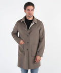 LIUJO Cappotto reversibile in lana