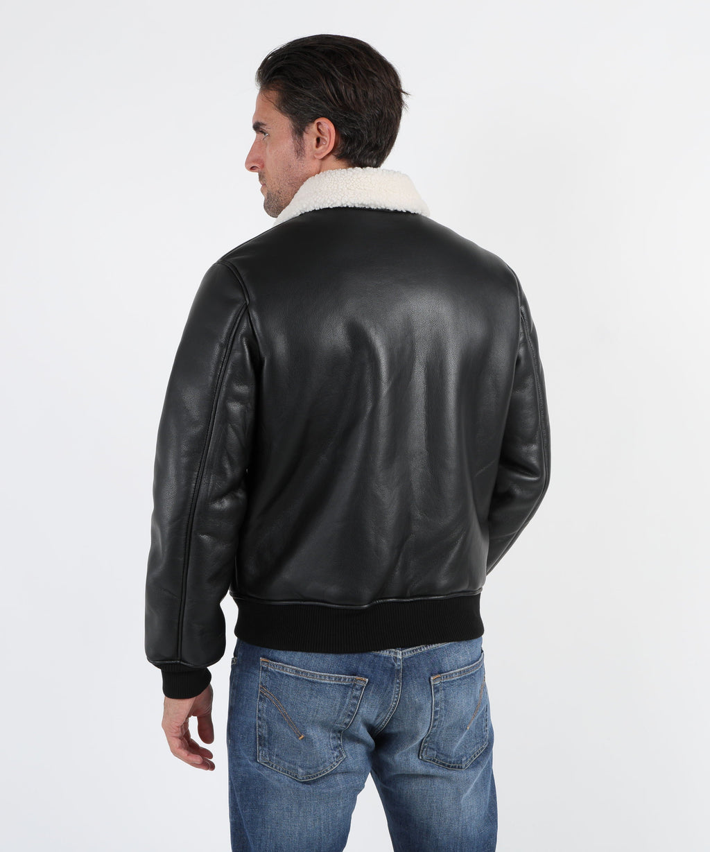 LIUJO Giacca biker in tessuto spalmato