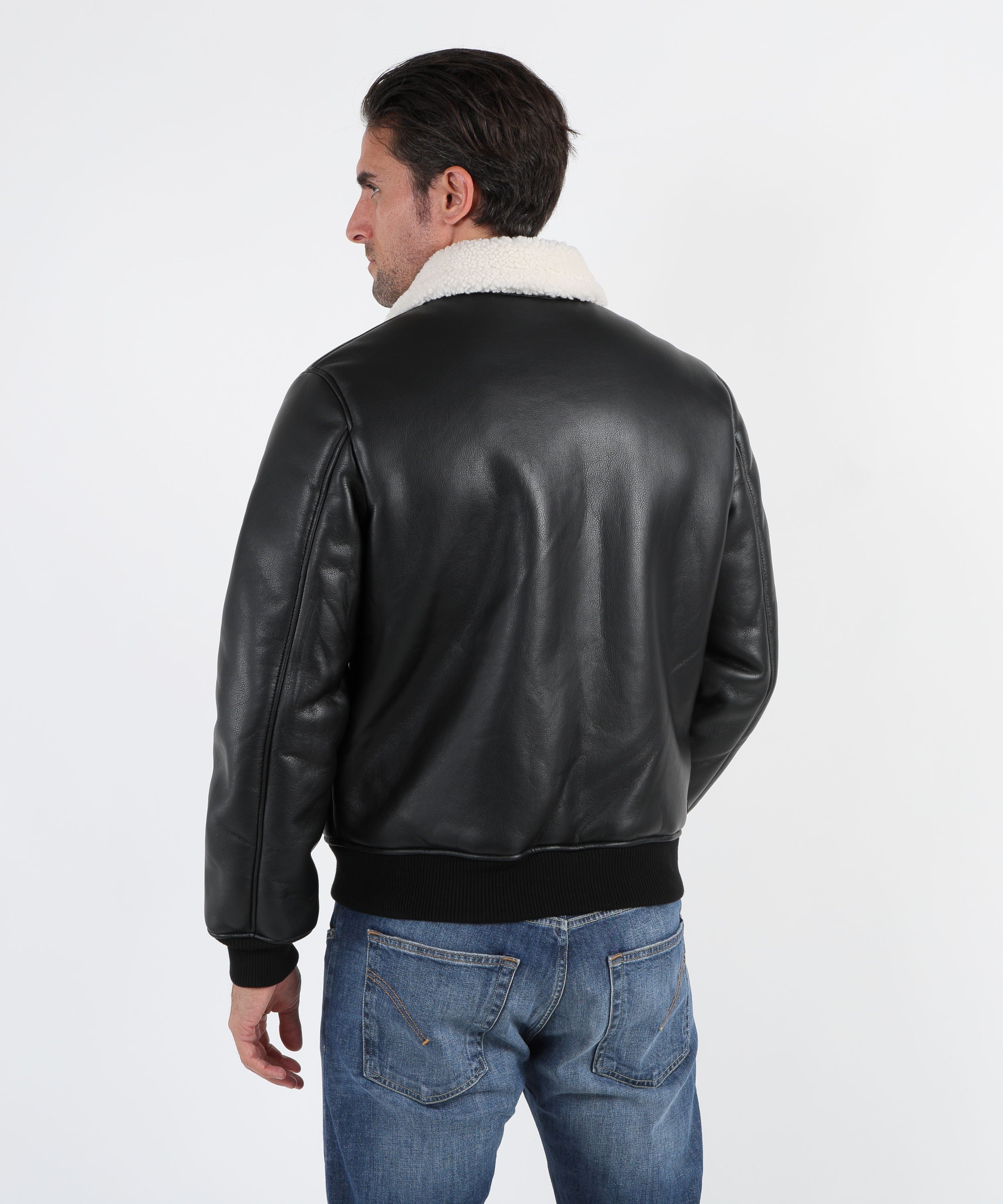 LIUJO Giacca biker in tessuto spalmato
