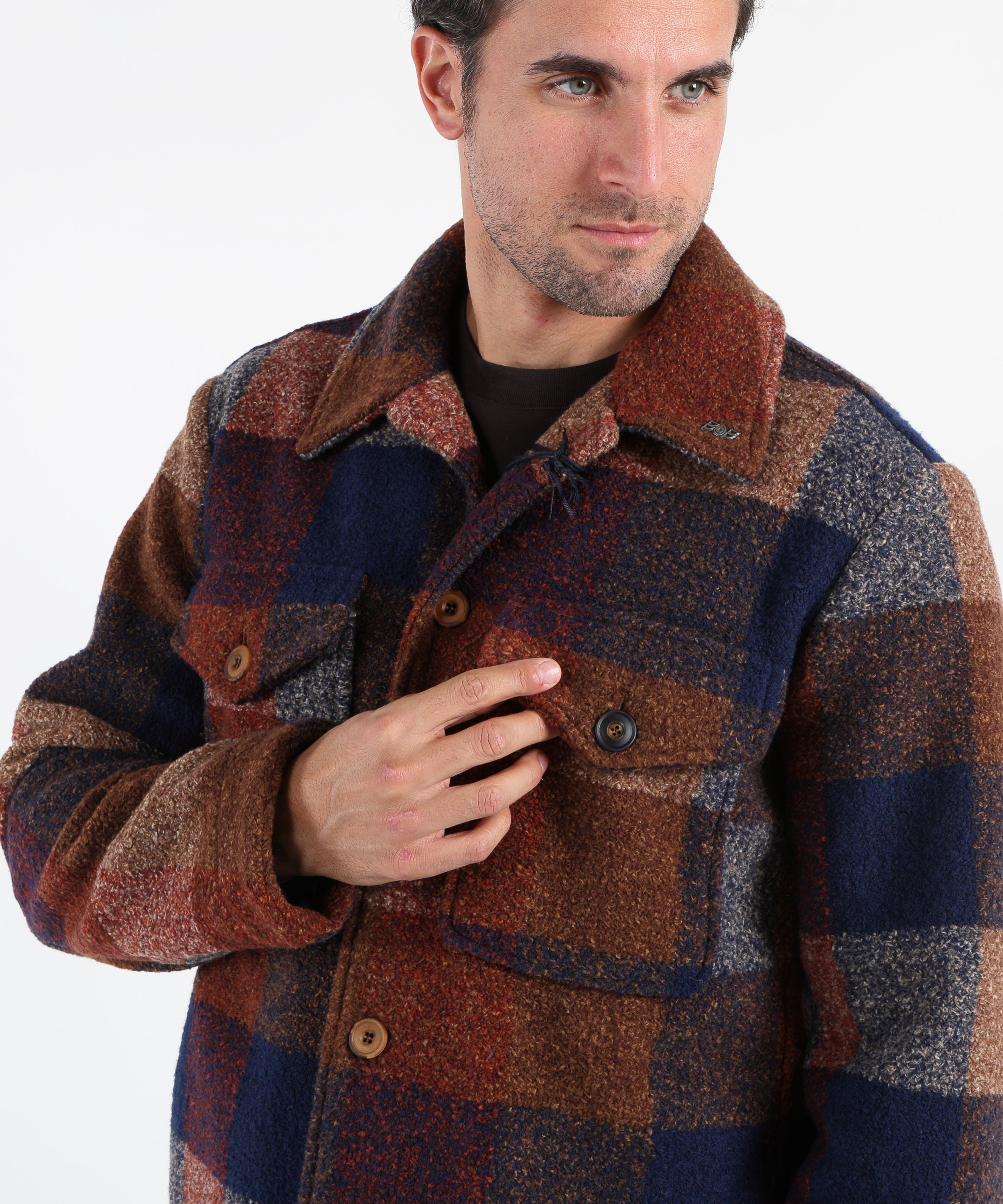 BOB Field jacket collo camicia