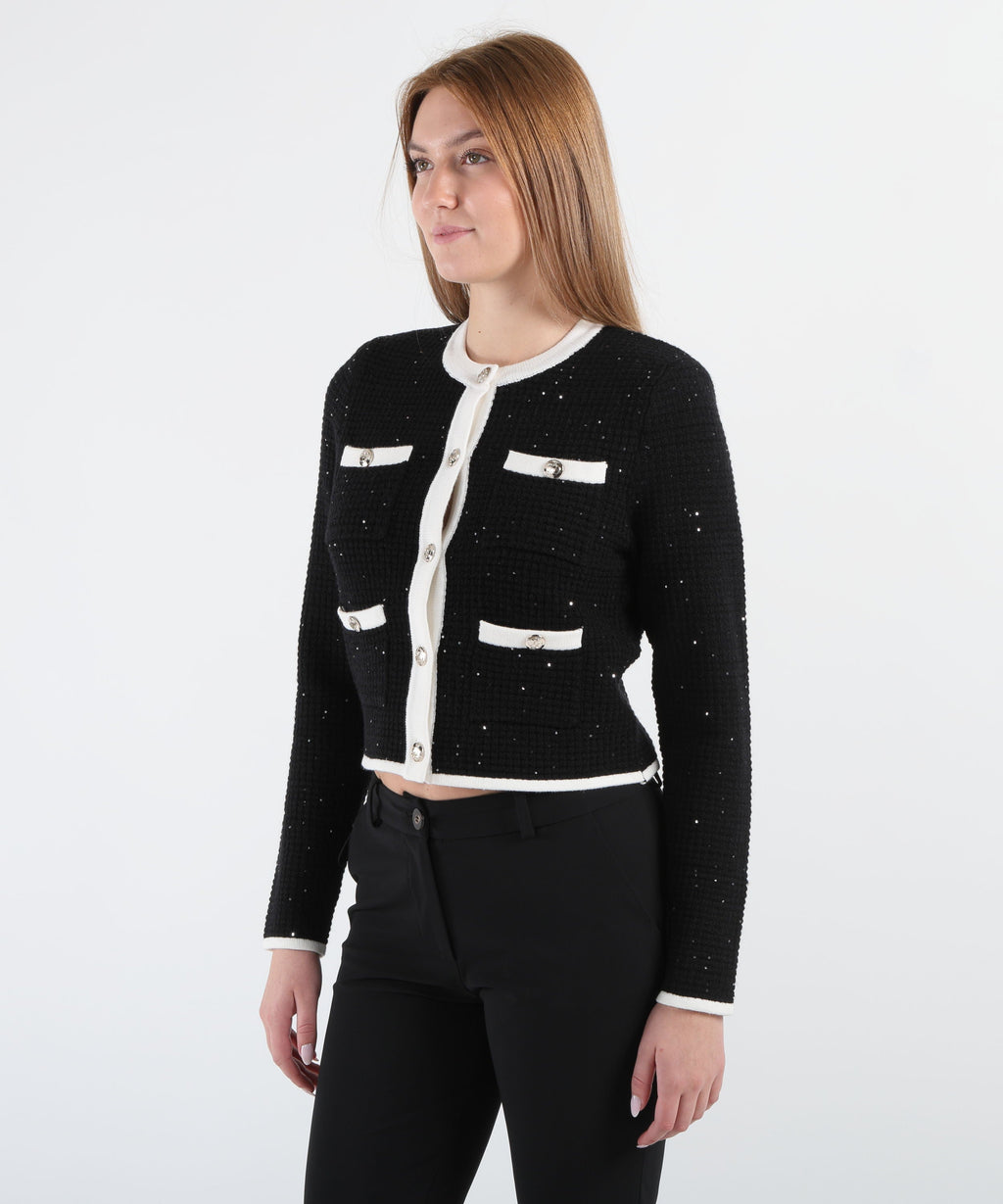 LIUJO BLACK Giacca in lurex®