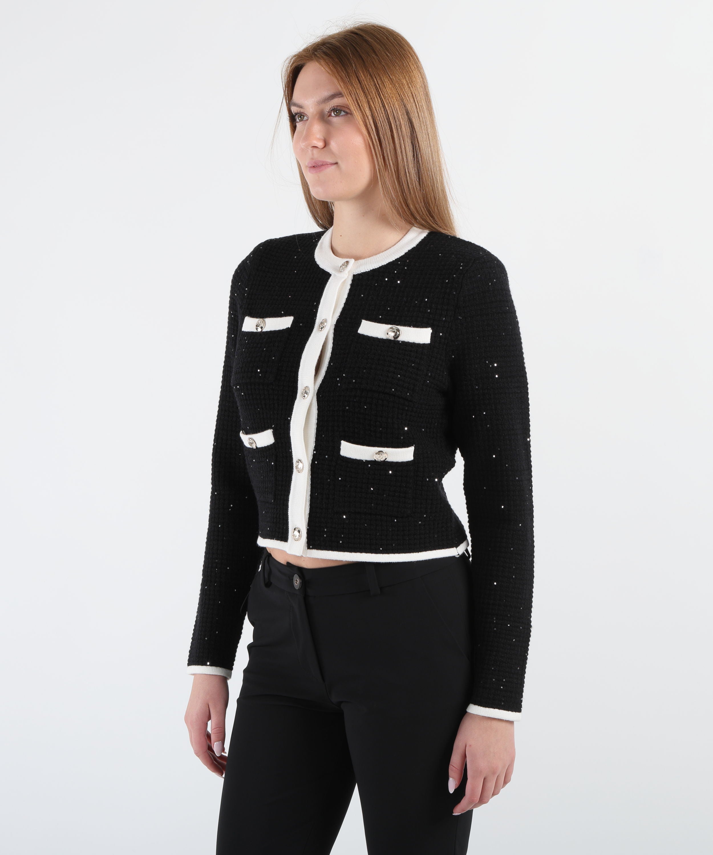 LIUJO BLACK Giacca in lurex®