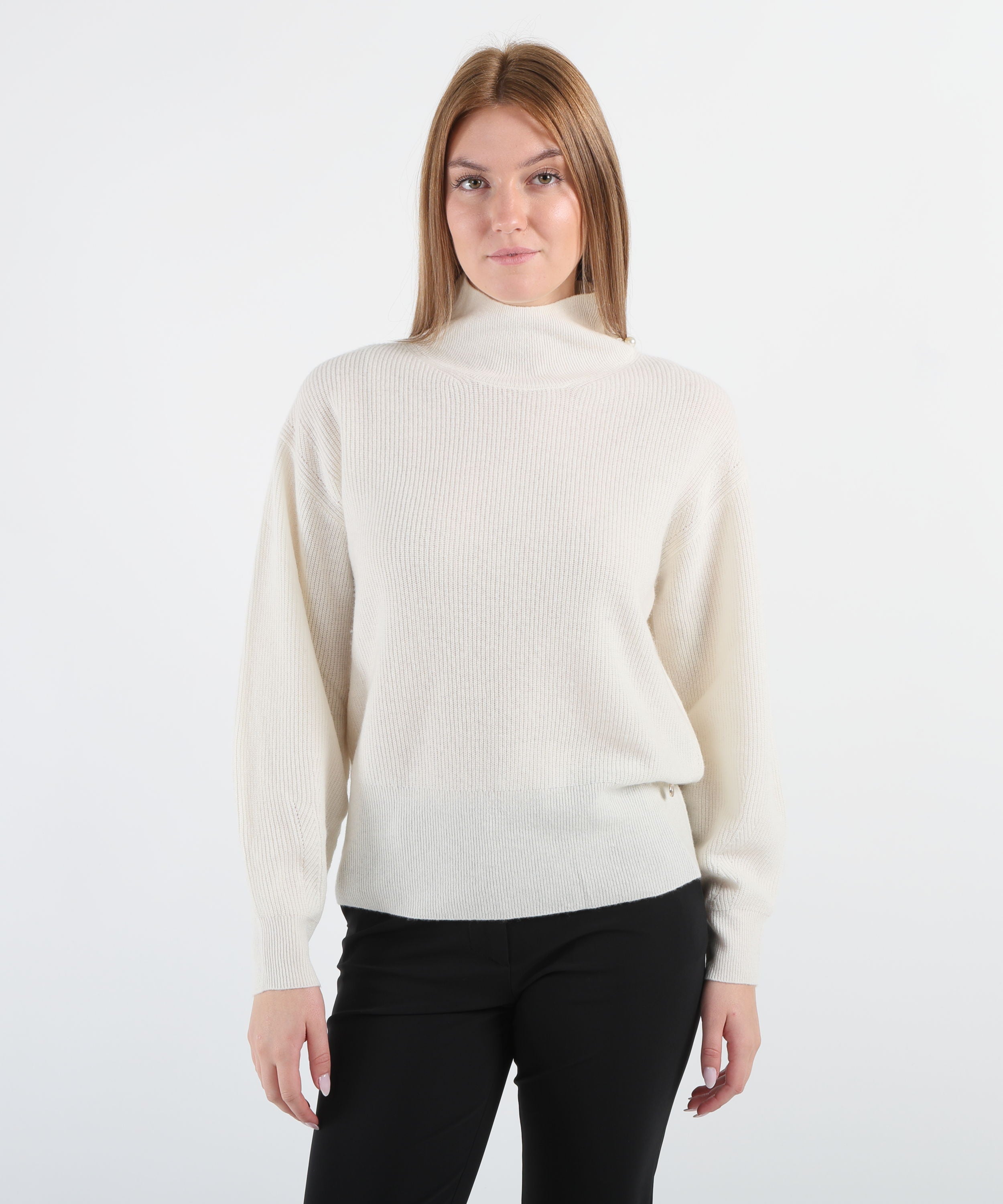 LIUJO BLACK Maglione in lana e cashmere