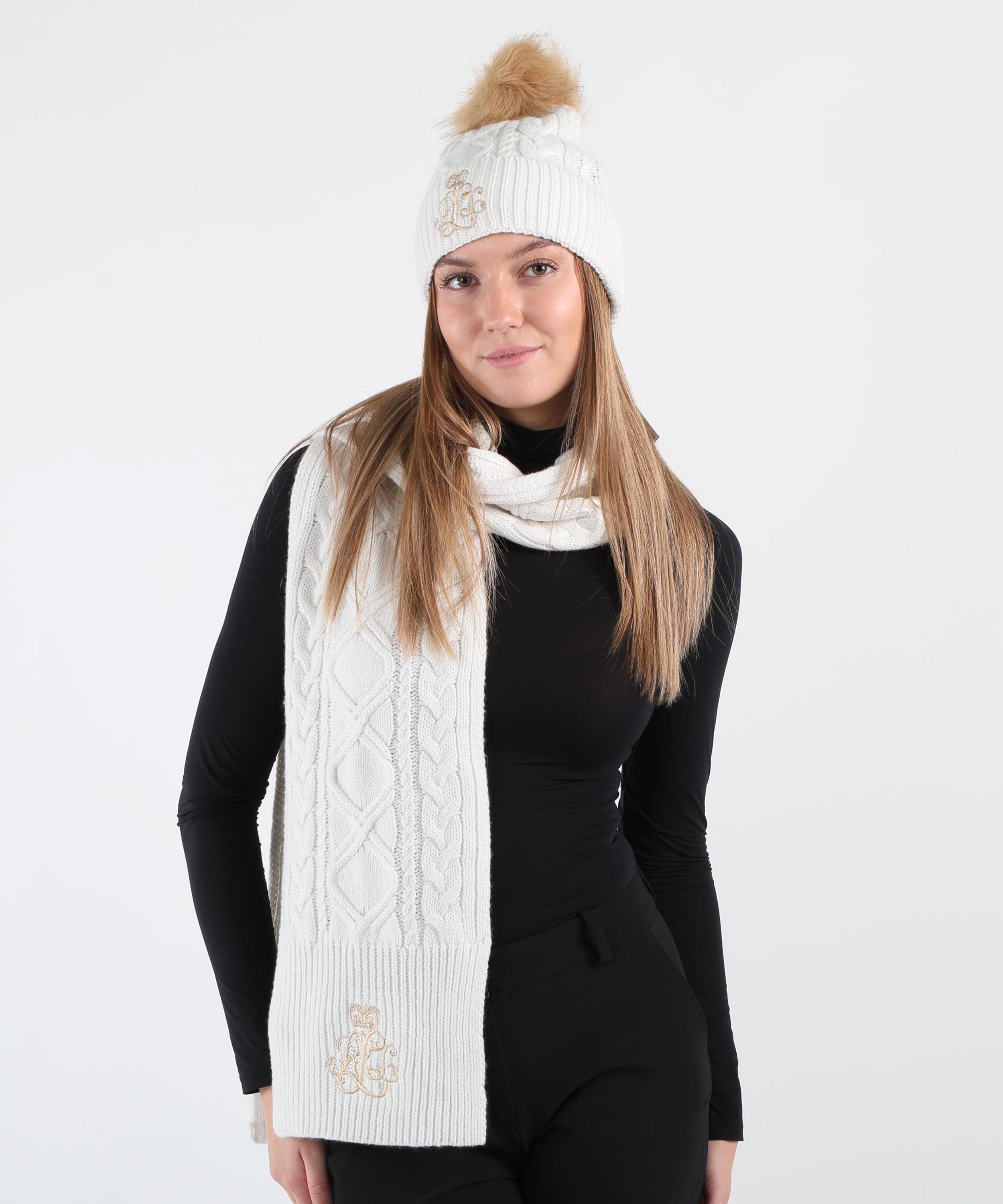 LAUREN RALPH LAUREN Cappello con pompon