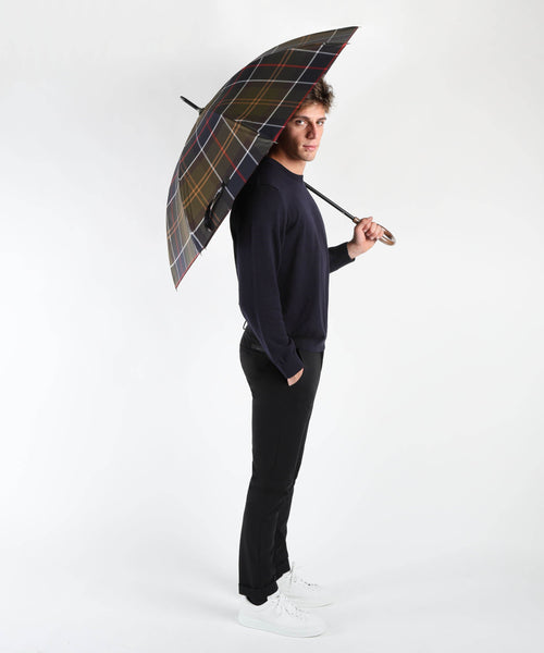 BARBOUR tartan walker umbrella