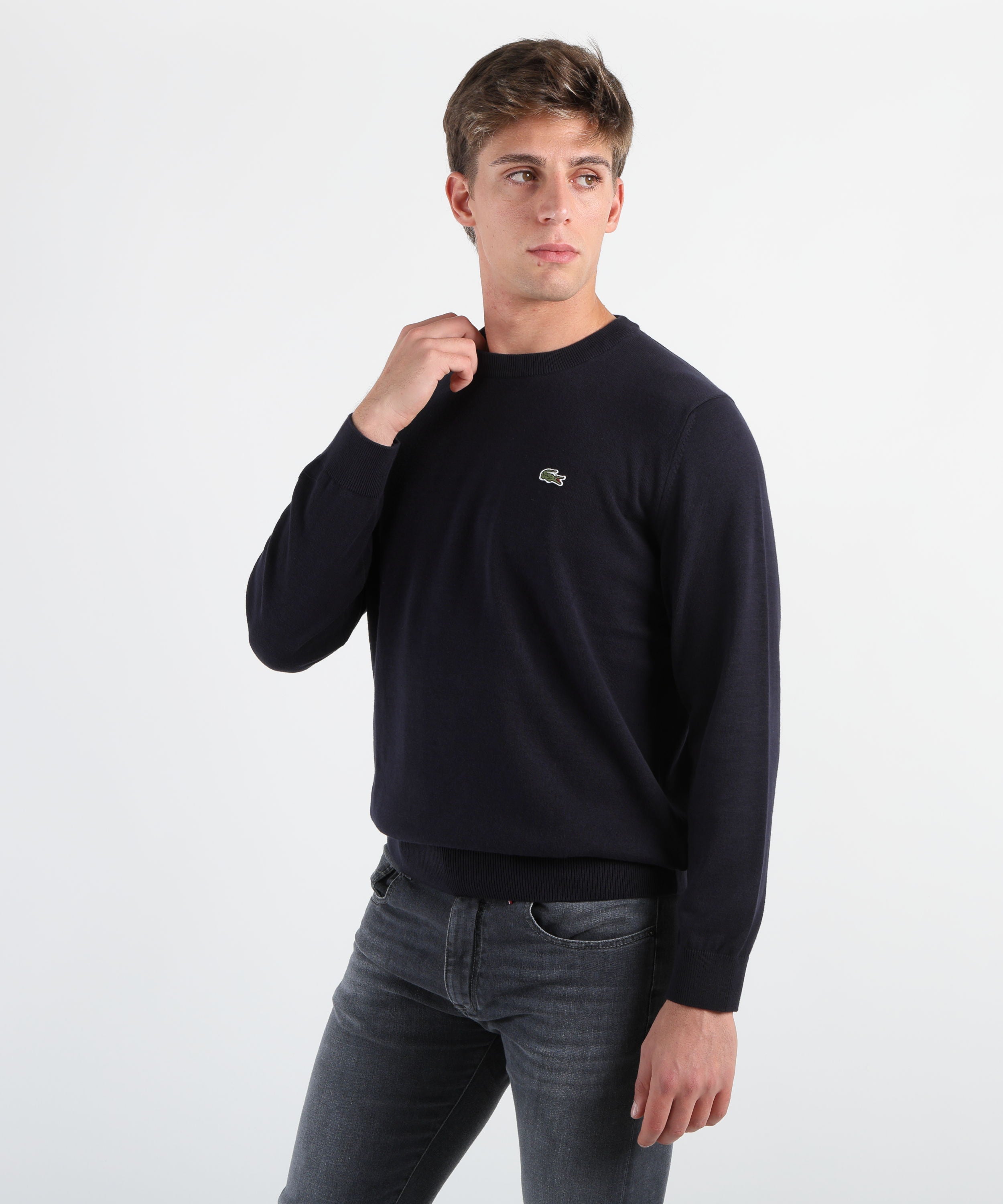 LACOSTE maglia girocollo