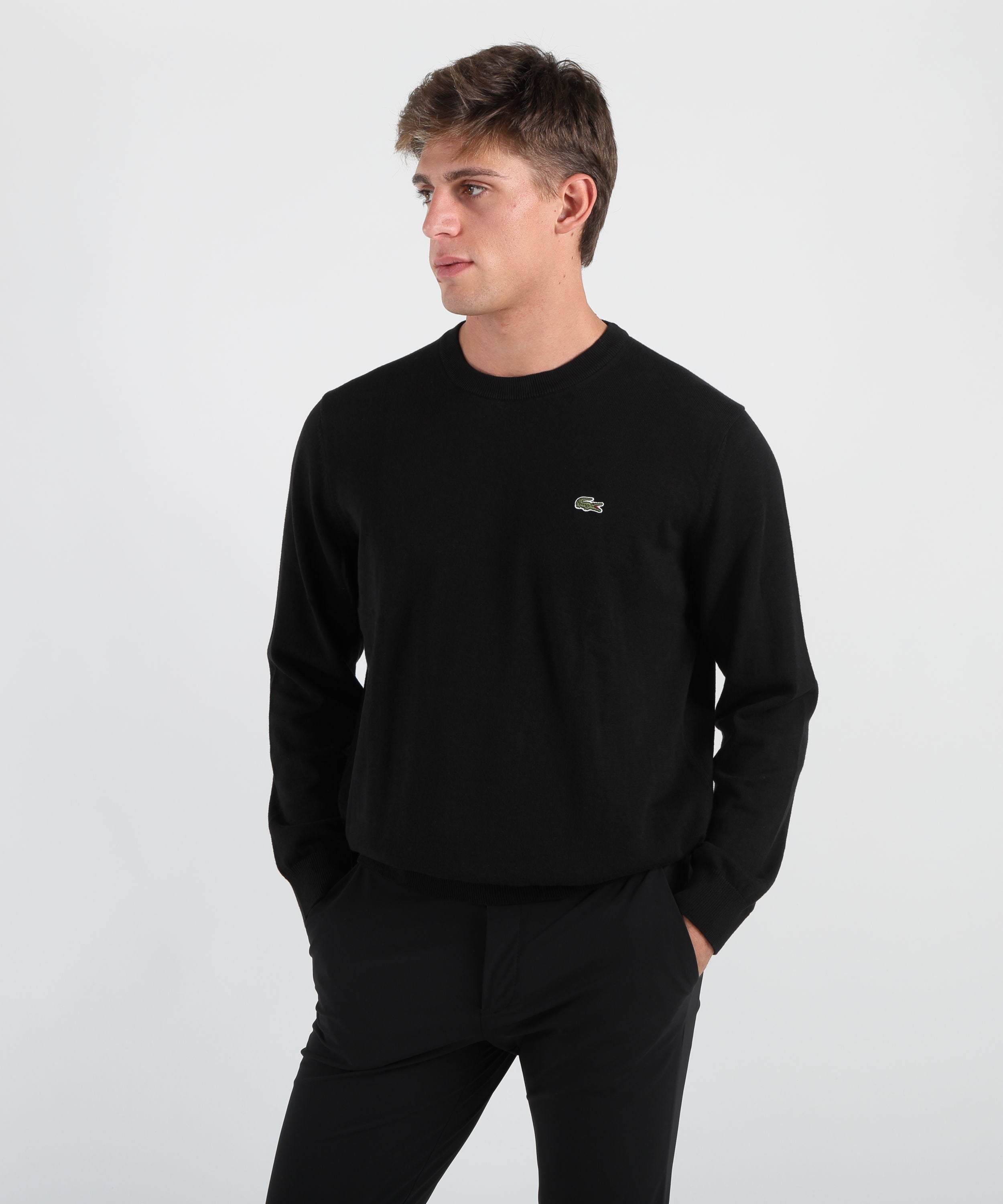 LACOSTE maglia girocollo