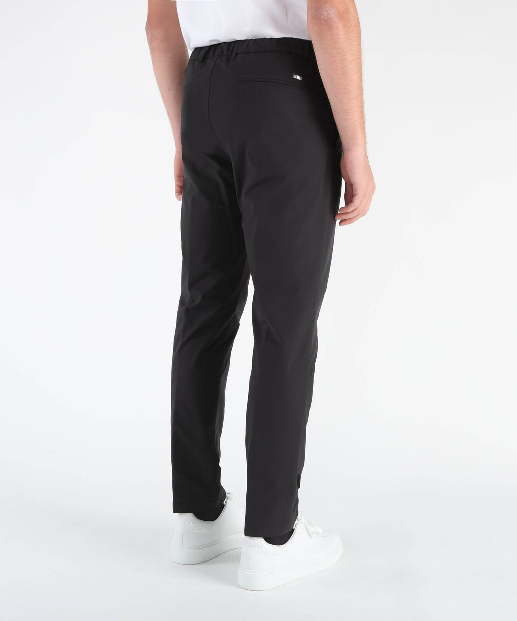 HERNO Pantalone tecnico con coulisse e pinces