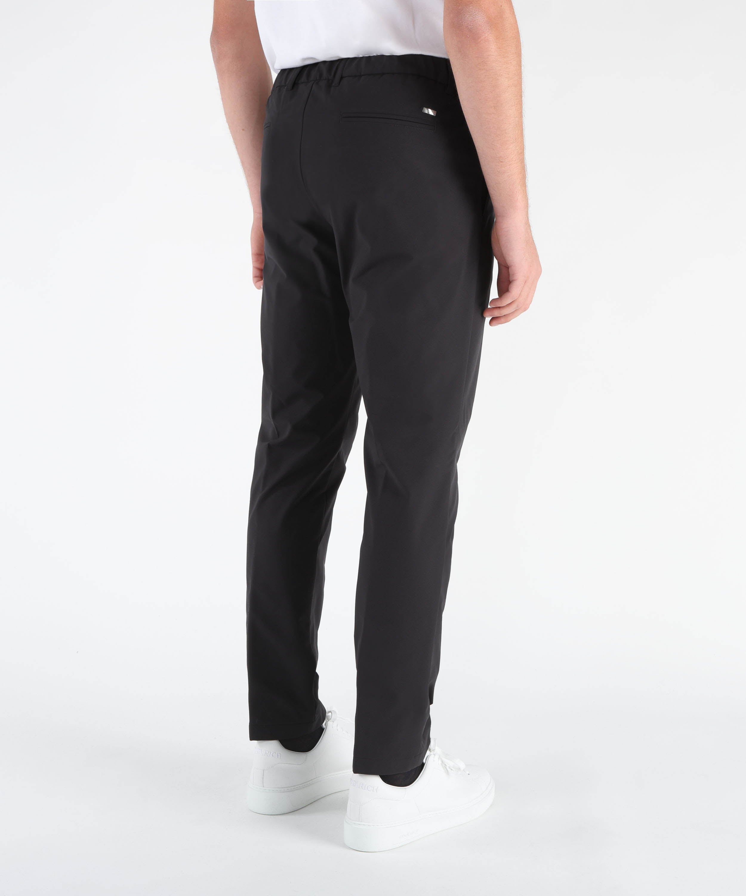 HERNO Pantalone tecnico con coulisse e pinces