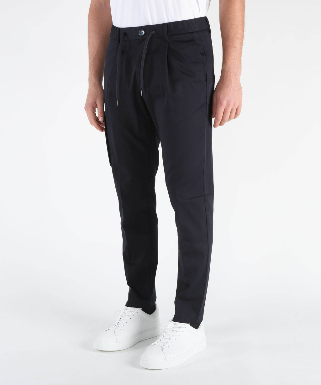 HERNO Pantalone cargo resort in puro cotone
