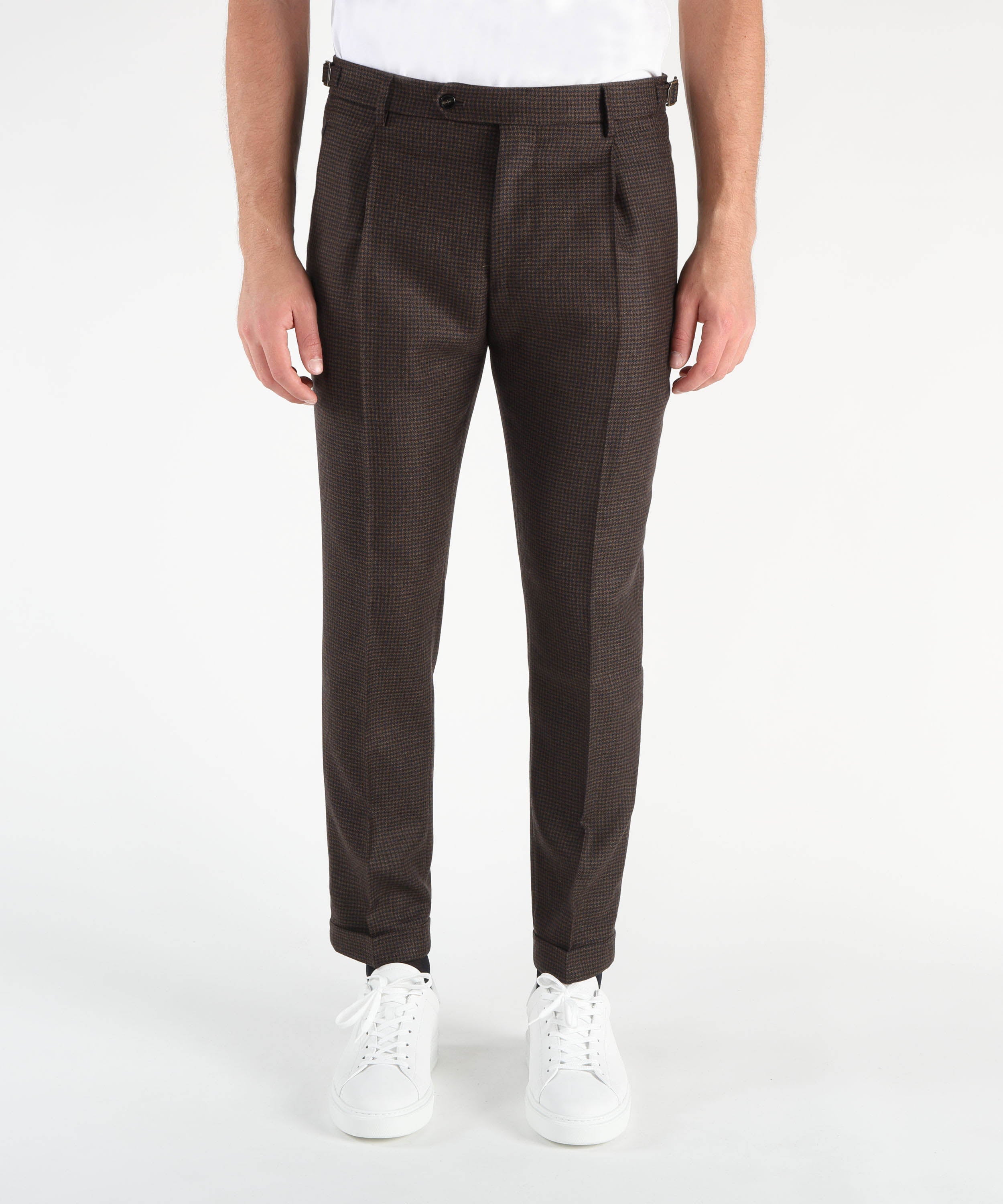 BERWICH Pantalone microfantasia