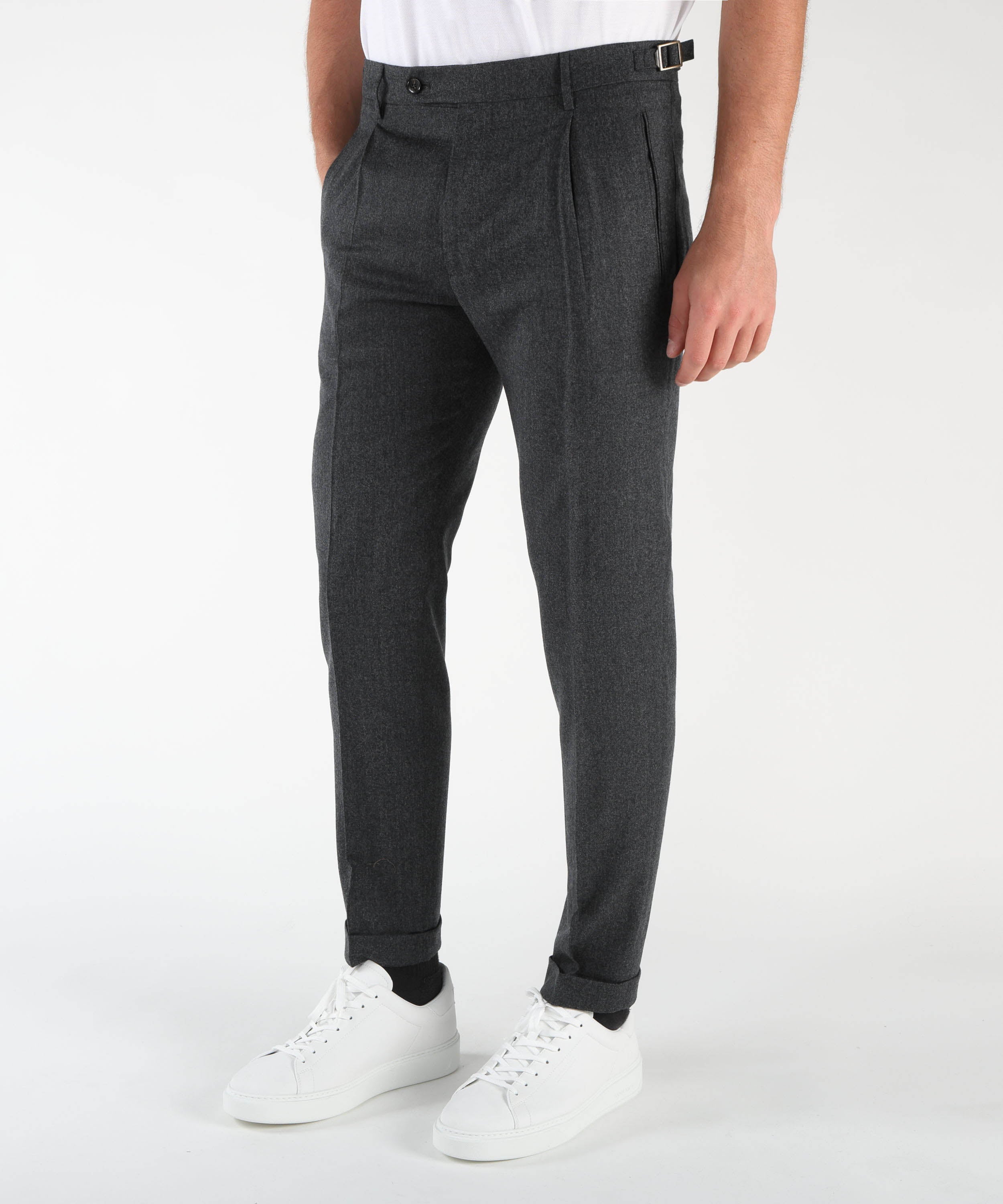 BERWICH Pantalone con fibbiette