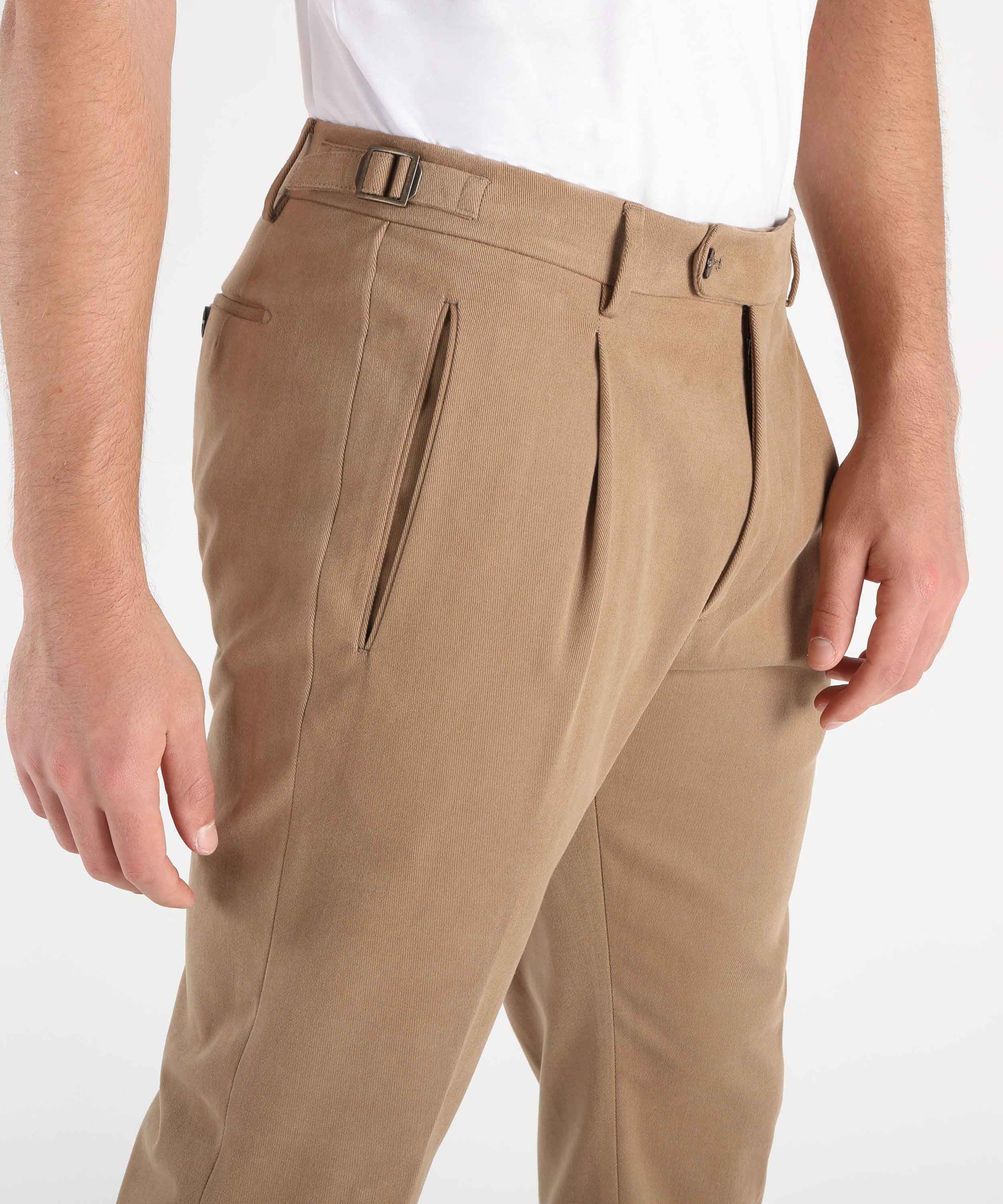 BERWICH Pantalone con fibbiette