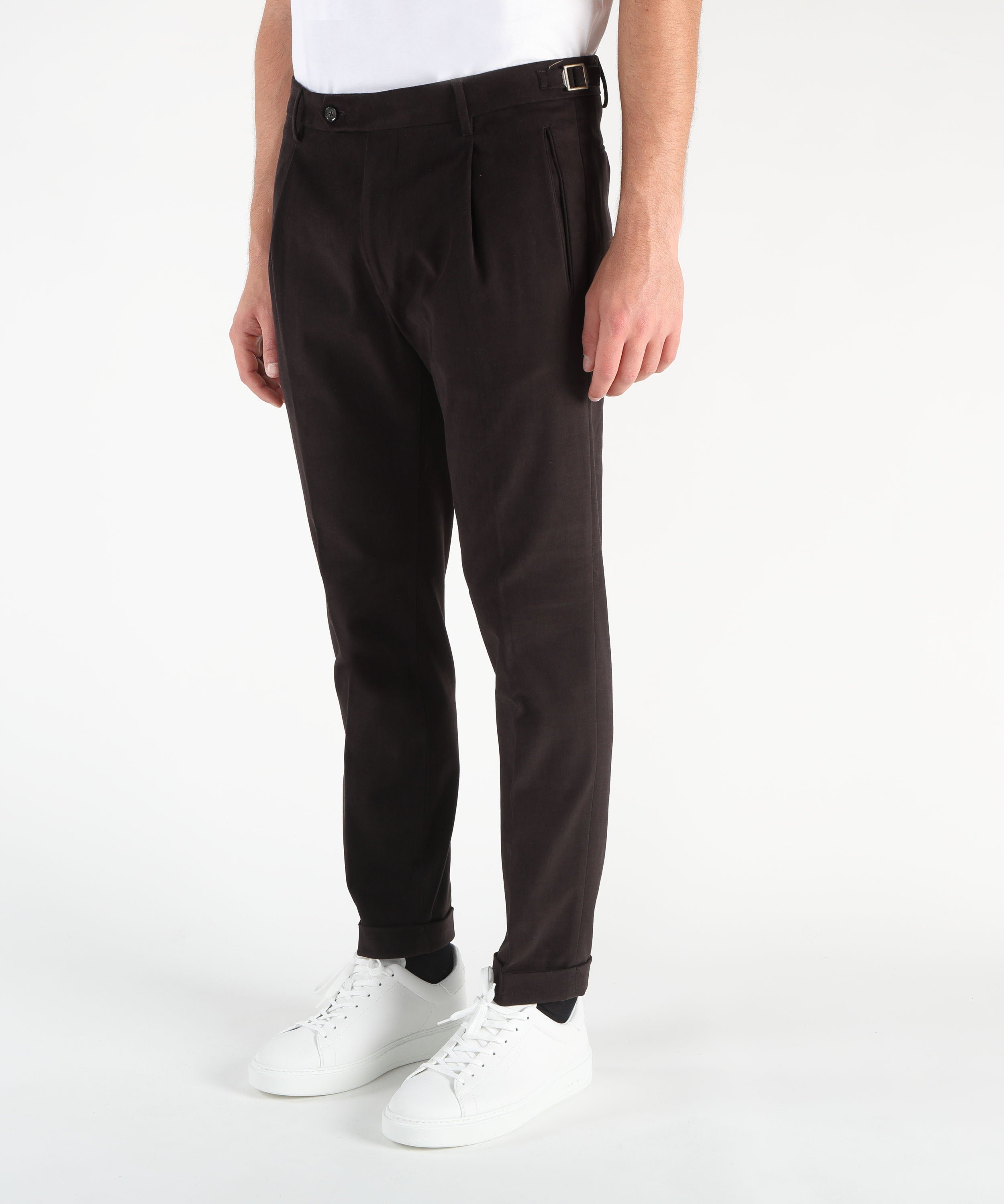 BERWICH Pantalone con fibbiette