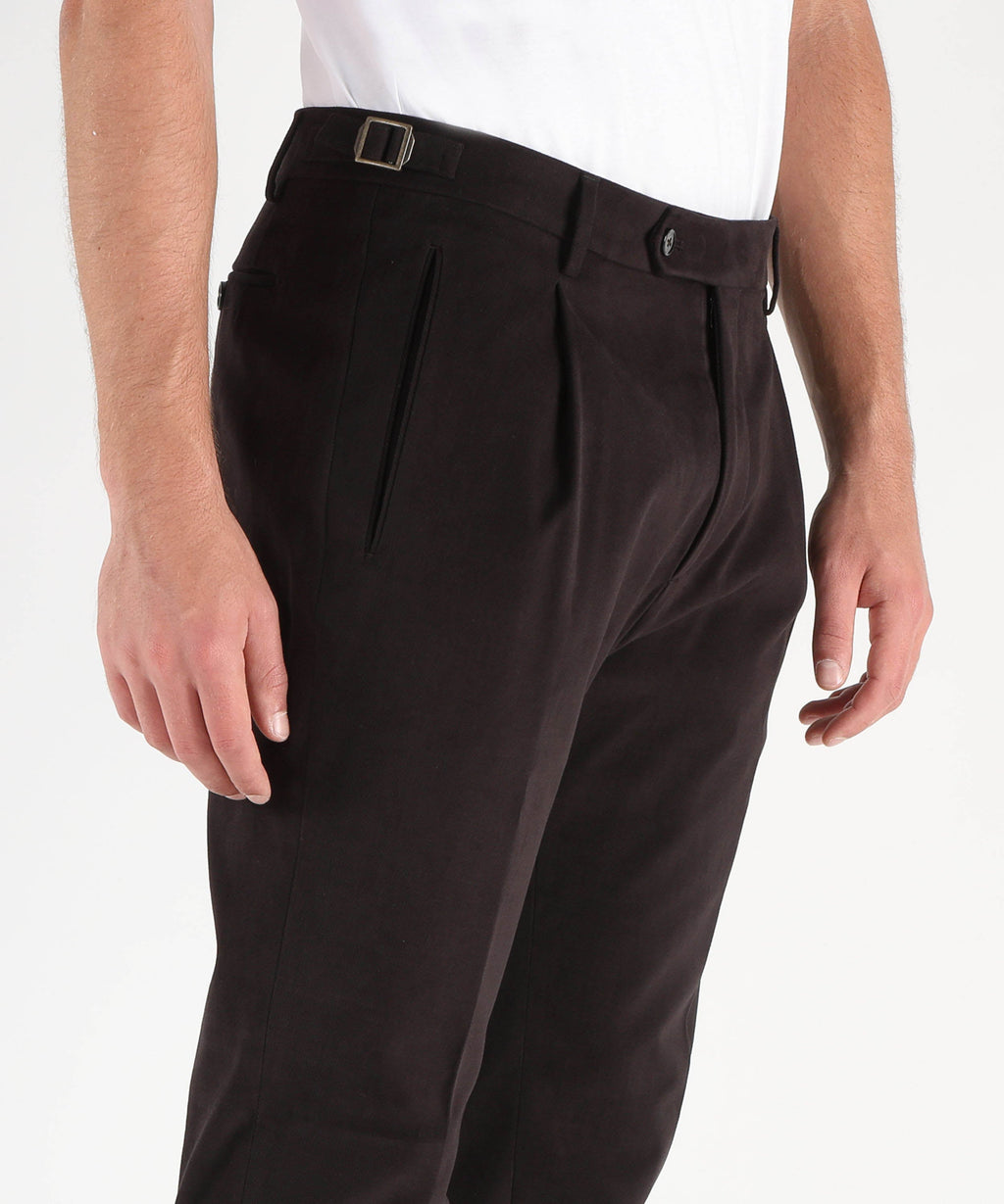 BERWICH Pantalone con fibbiette