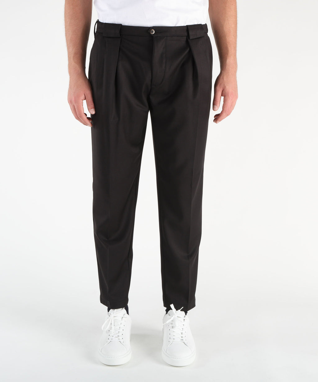 BRO-SHIP Pantaloni con elastici laterali