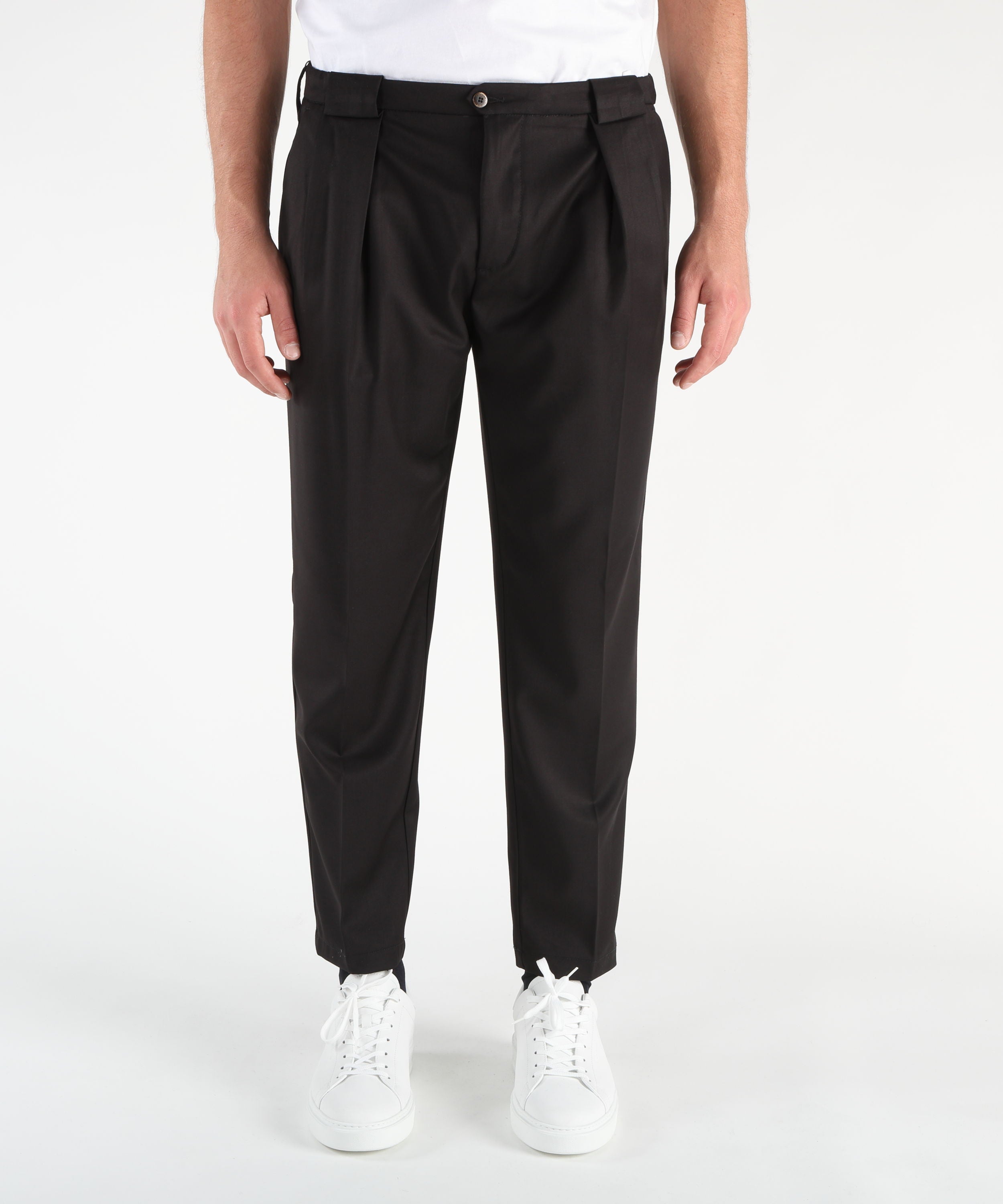 BRO-SHIP Pantaloni con elastici laterali