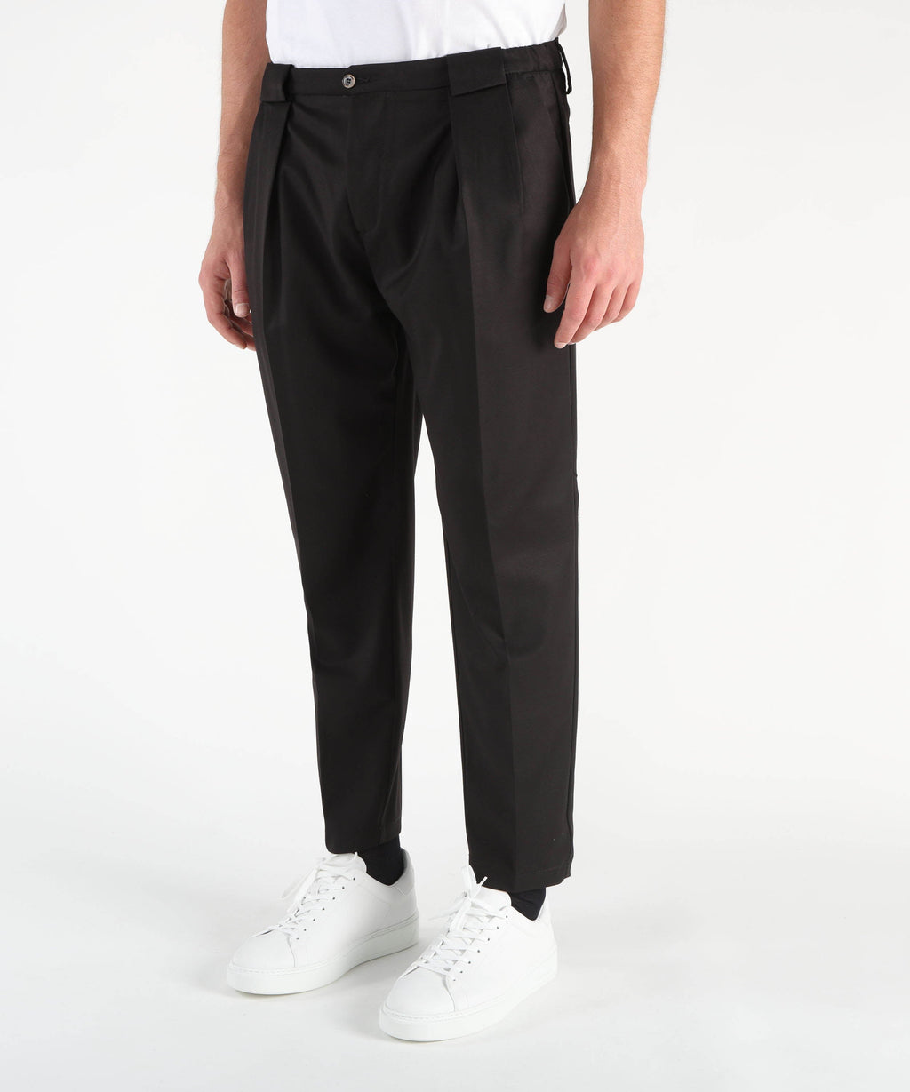BRO-SHIP Pantaloni con elastici laterali