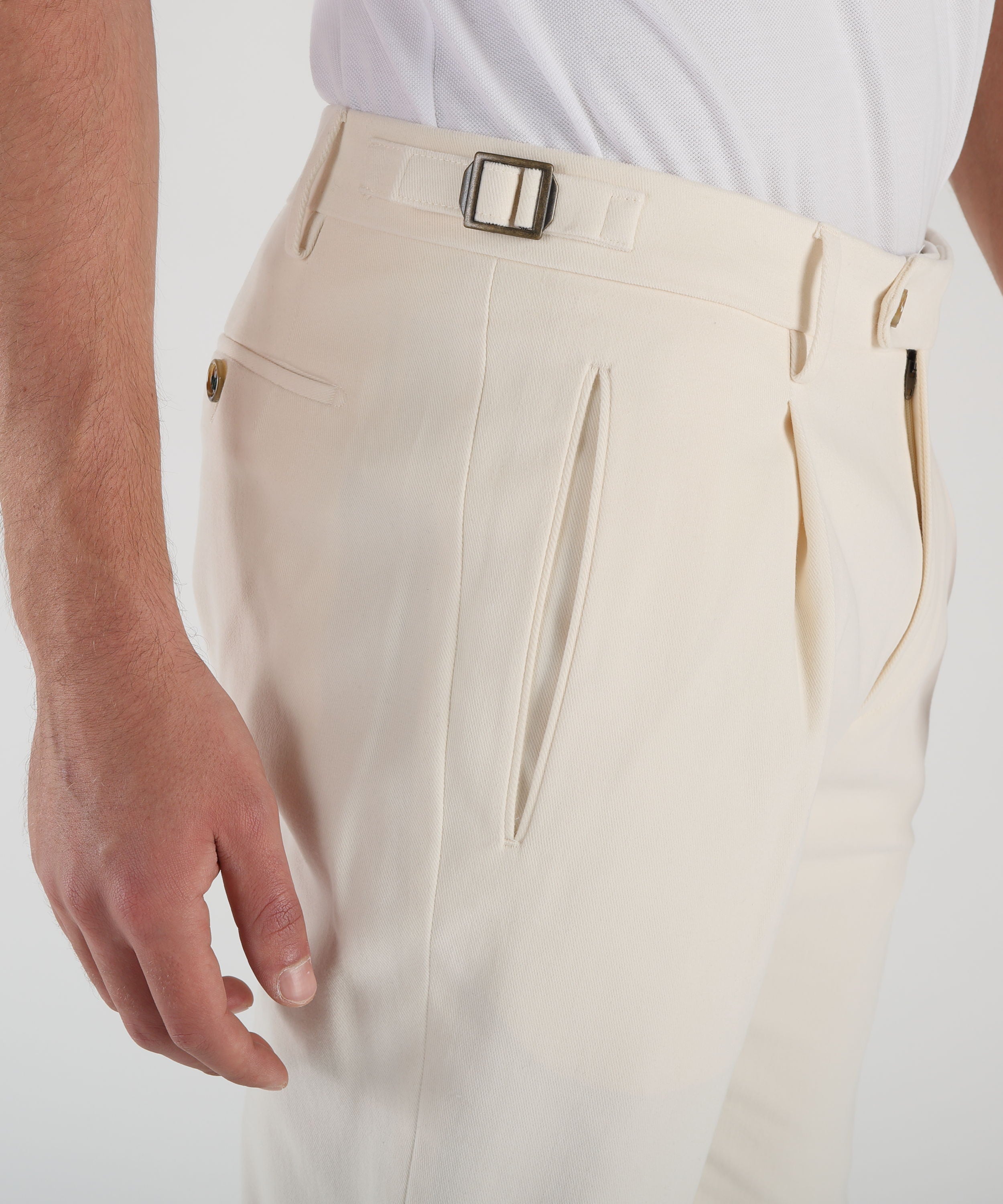 BERWICH Pantalone con fibbiette