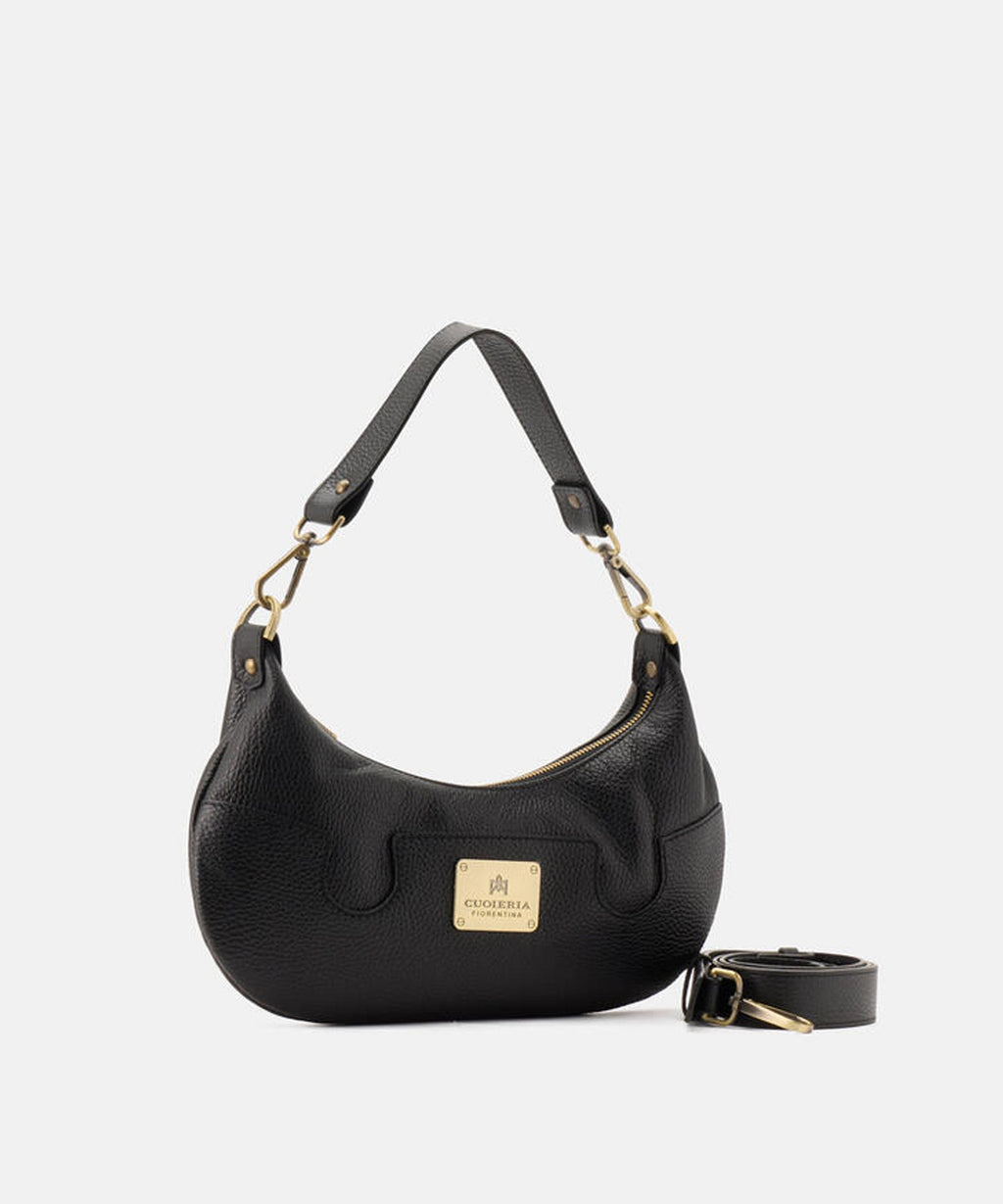 CUOIERIA FIORENTINA  Borsa Small Croissant Bella Selleria â Eleganza Urbana in Pelle di Vitello
