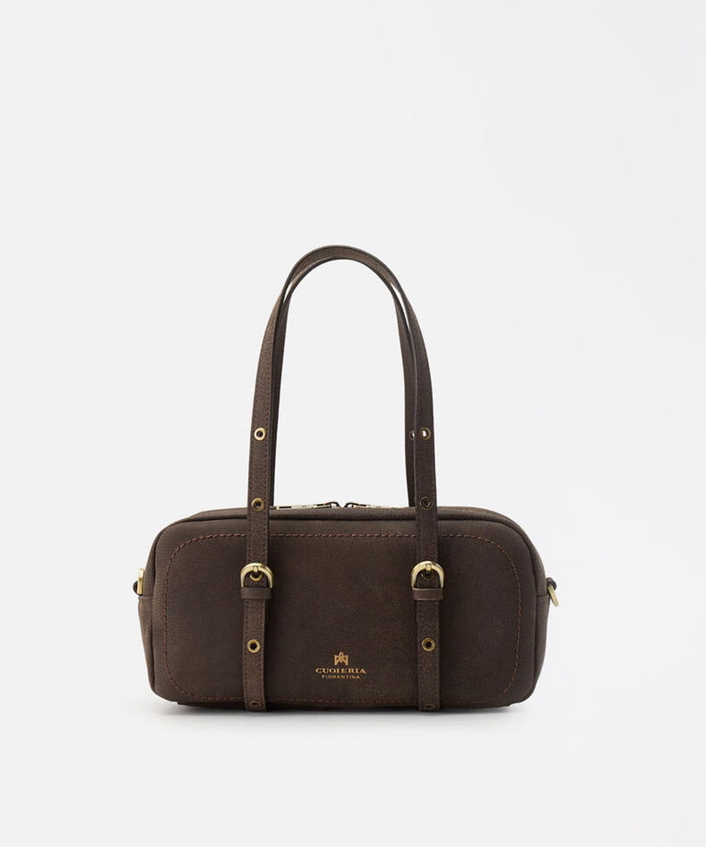 CUOIERIA FIORENTINA  Duffle Eva Soft â Eleganza e PraticitÃ  in Pelle Nabuk