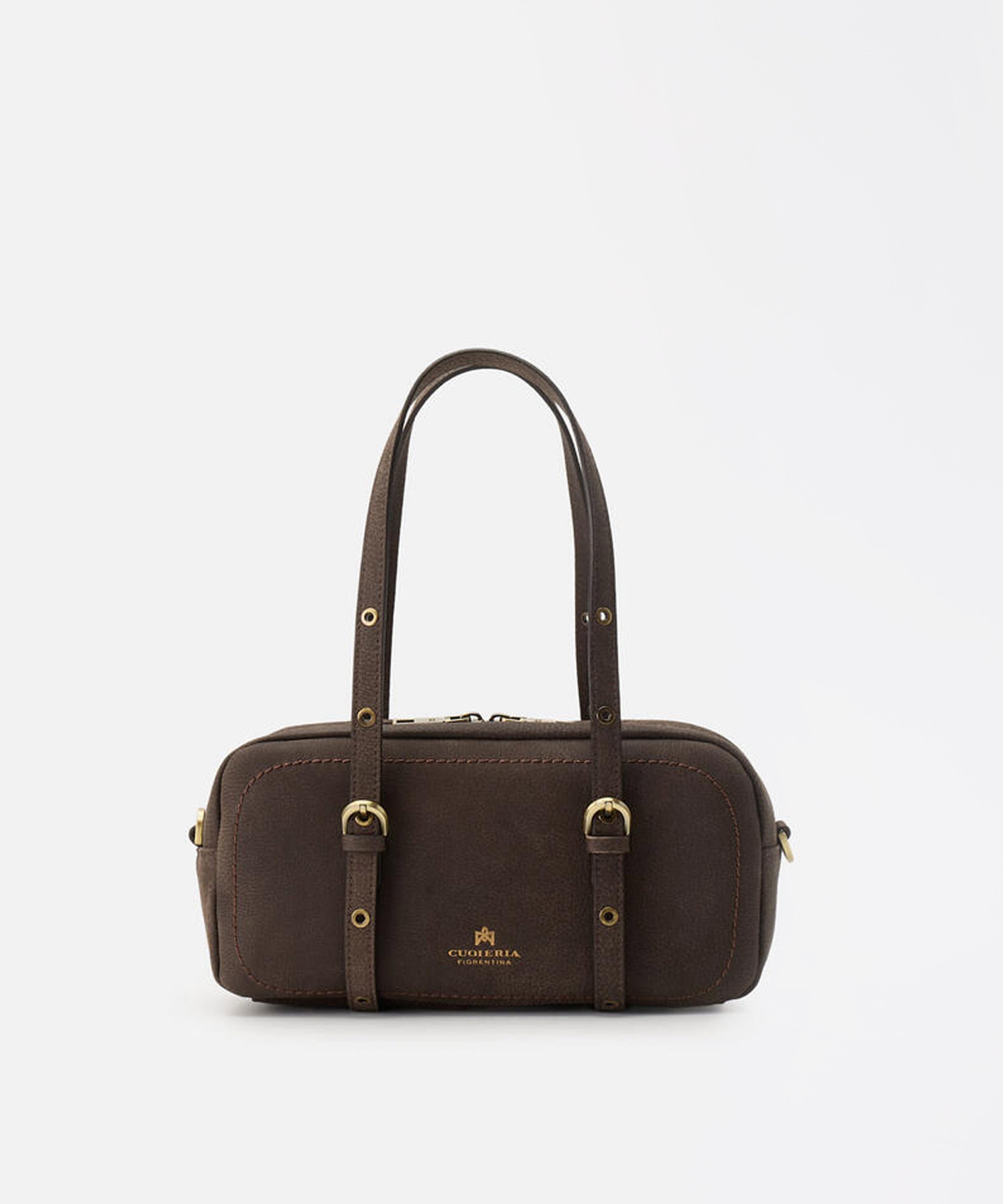 CUOIERIA FIORENTINA  Duffle Eva Soft â Eleganza e PraticitÃ  in Pelle Nabuk
