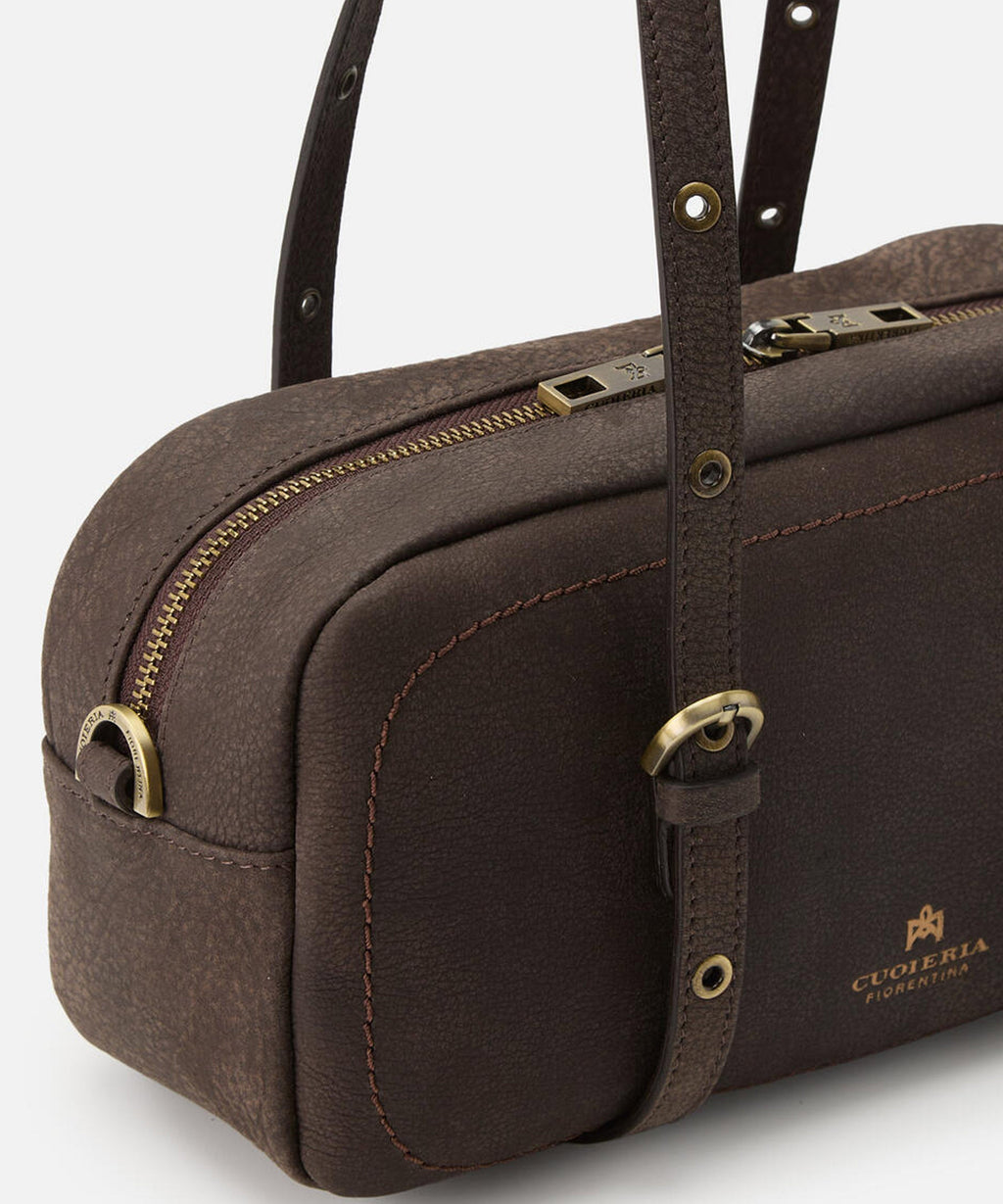 CUOIERIA FIORENTINA  Duffle Eva Soft â Eleganza e PraticitÃ  in Pelle Nabuk