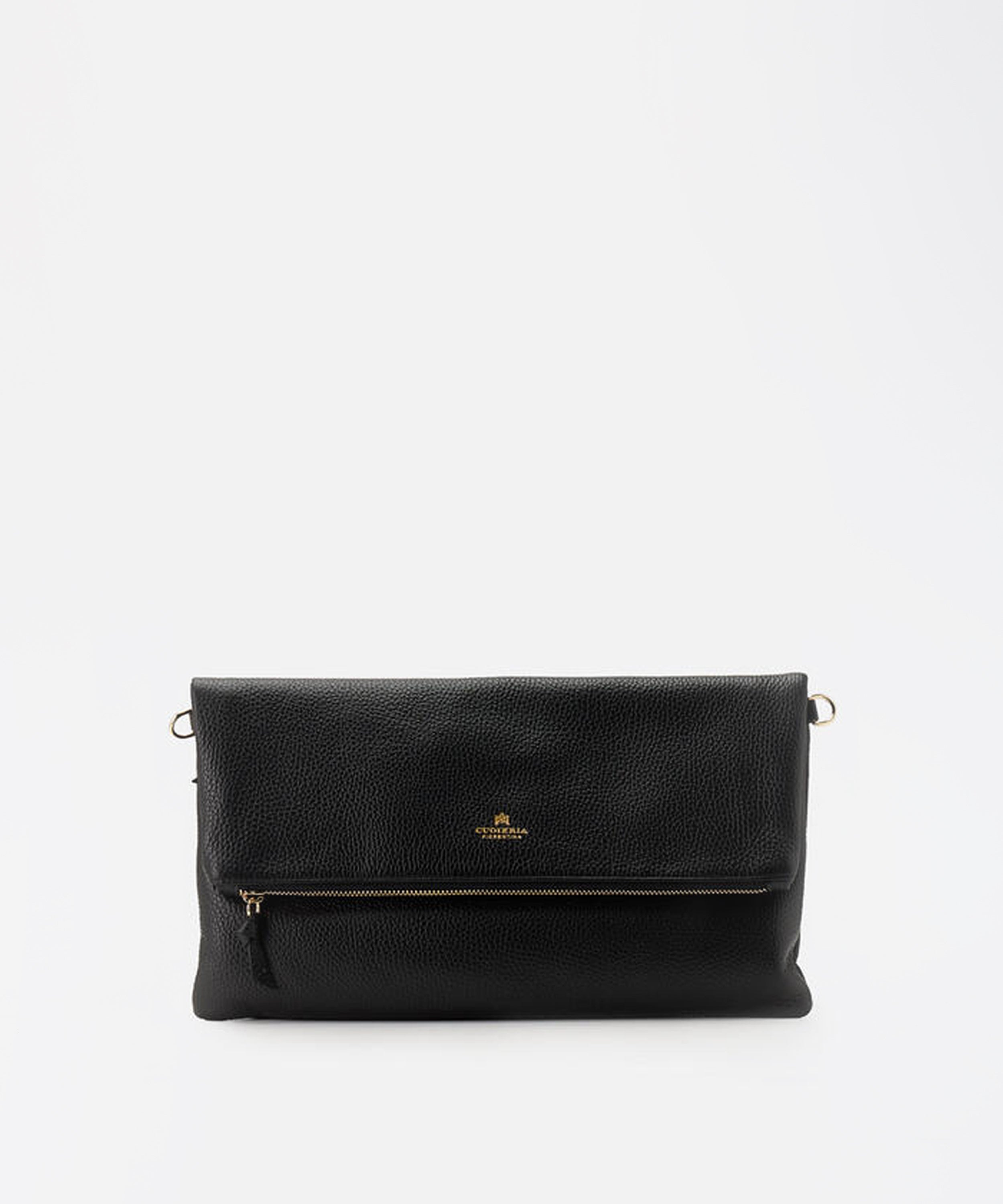 CUOIERIA FIORENTINA  Maxi Clutch Velvet â Eleganza Glam in Pelle di Vitello