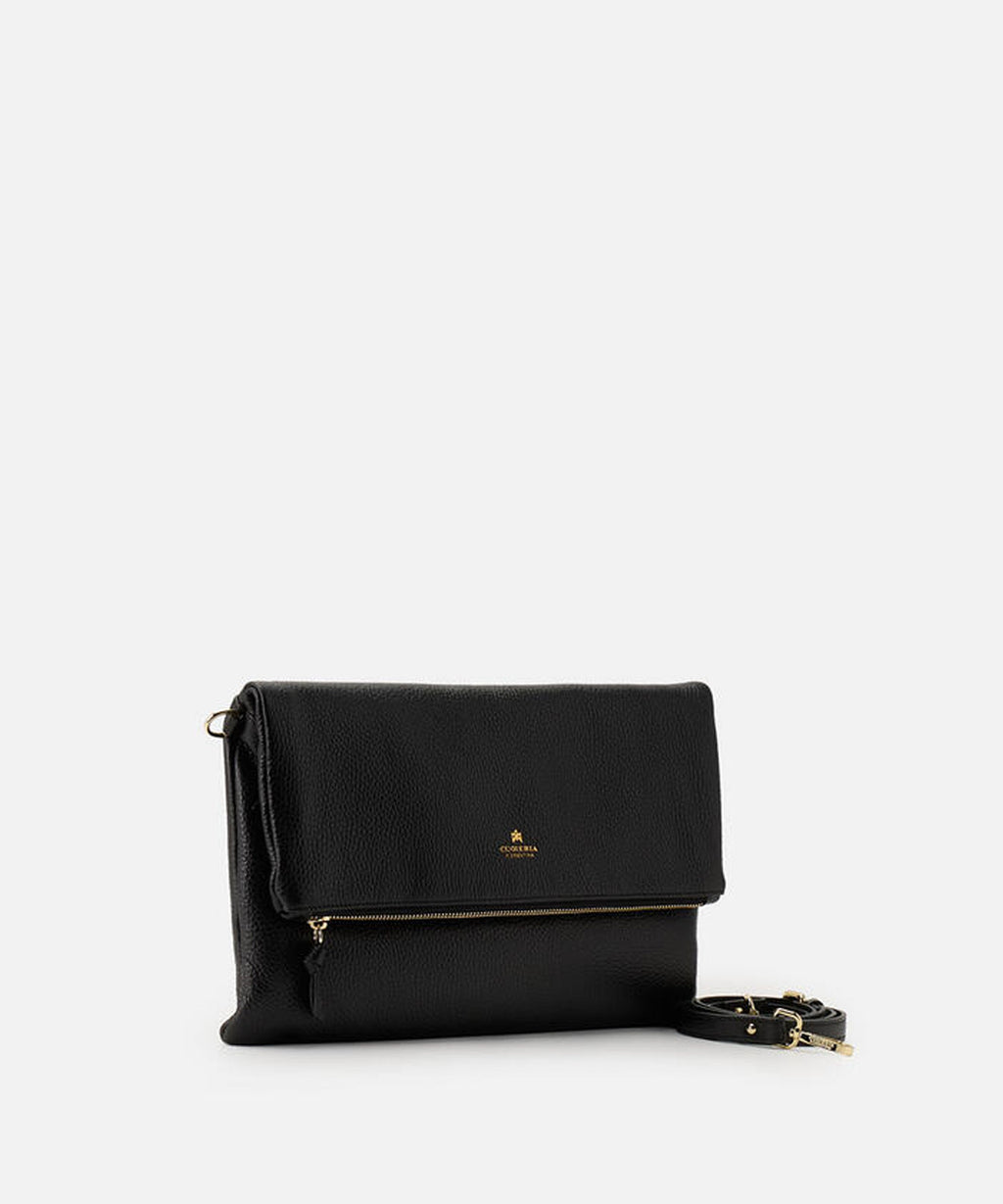 CUOIERIA FIORENTINA  Maxi Clutch Velvet â Eleganza Glam in Pelle di Vitello