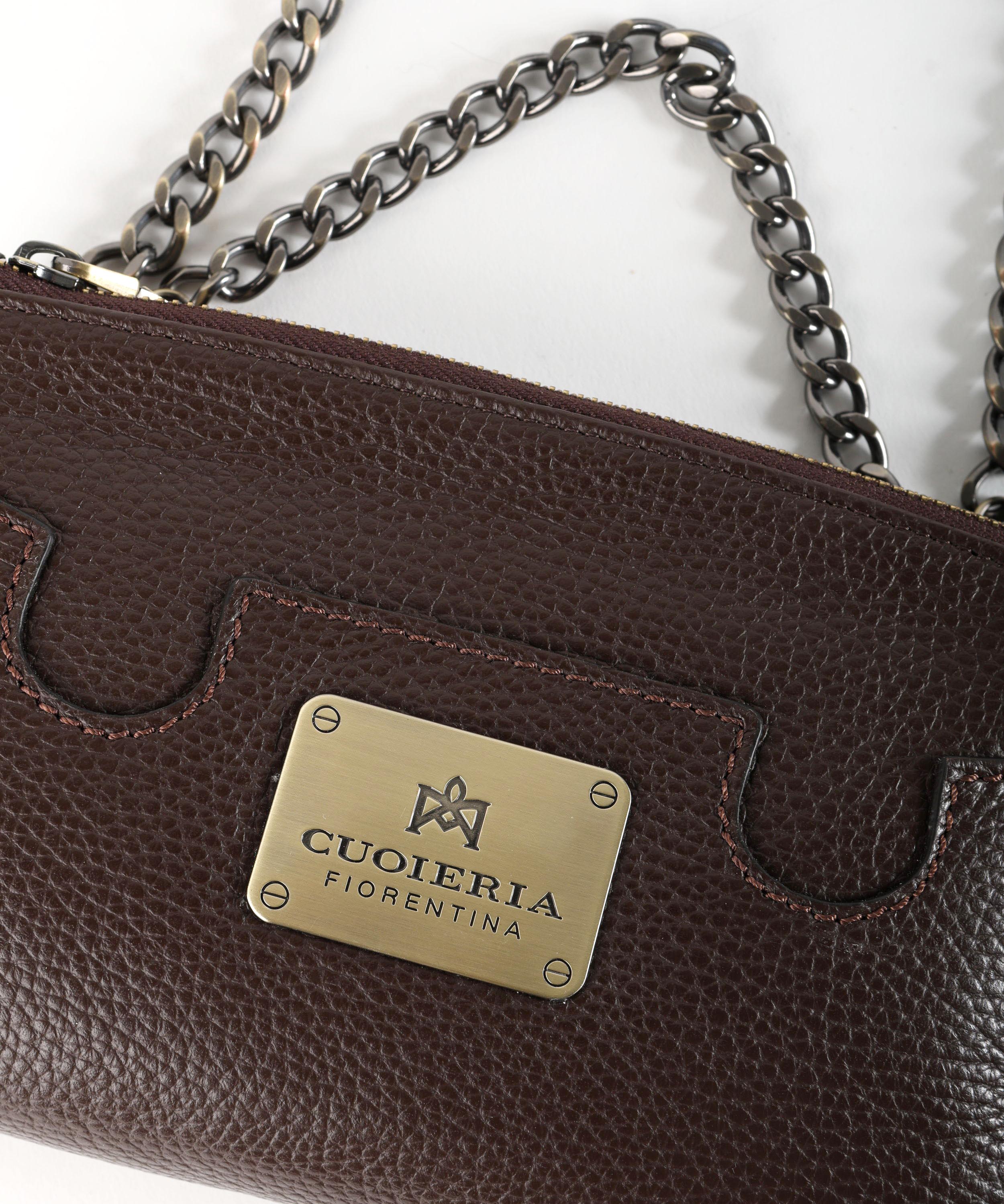 CUOIERIA FIORENTINA  Belt Bag Bella Selleria â Eleganza Dinamica in Pelle di Vitello