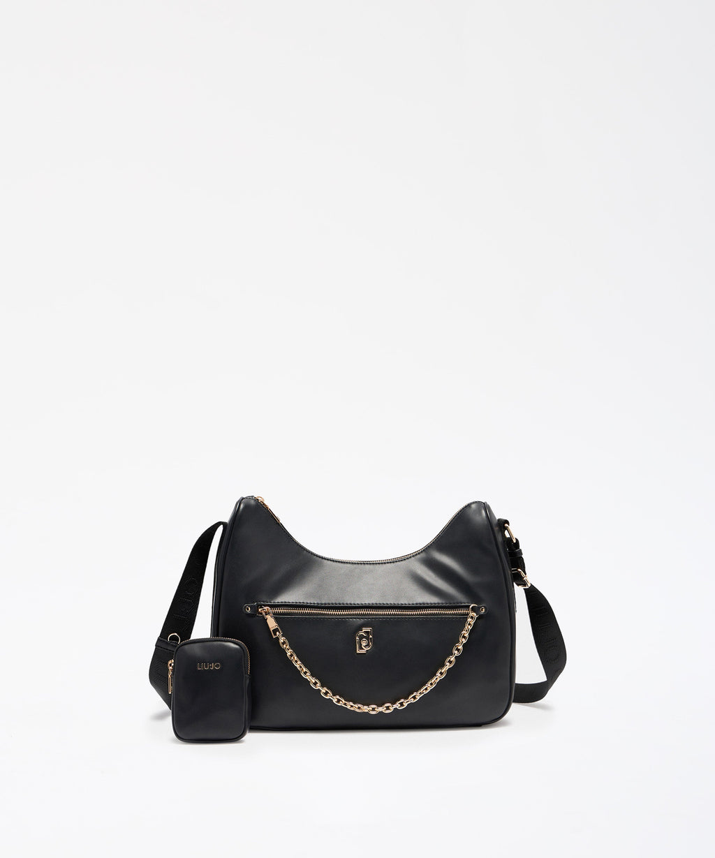 LIUJO ACCESSORI Borsa sacca grande con tasca zip davanti Achala