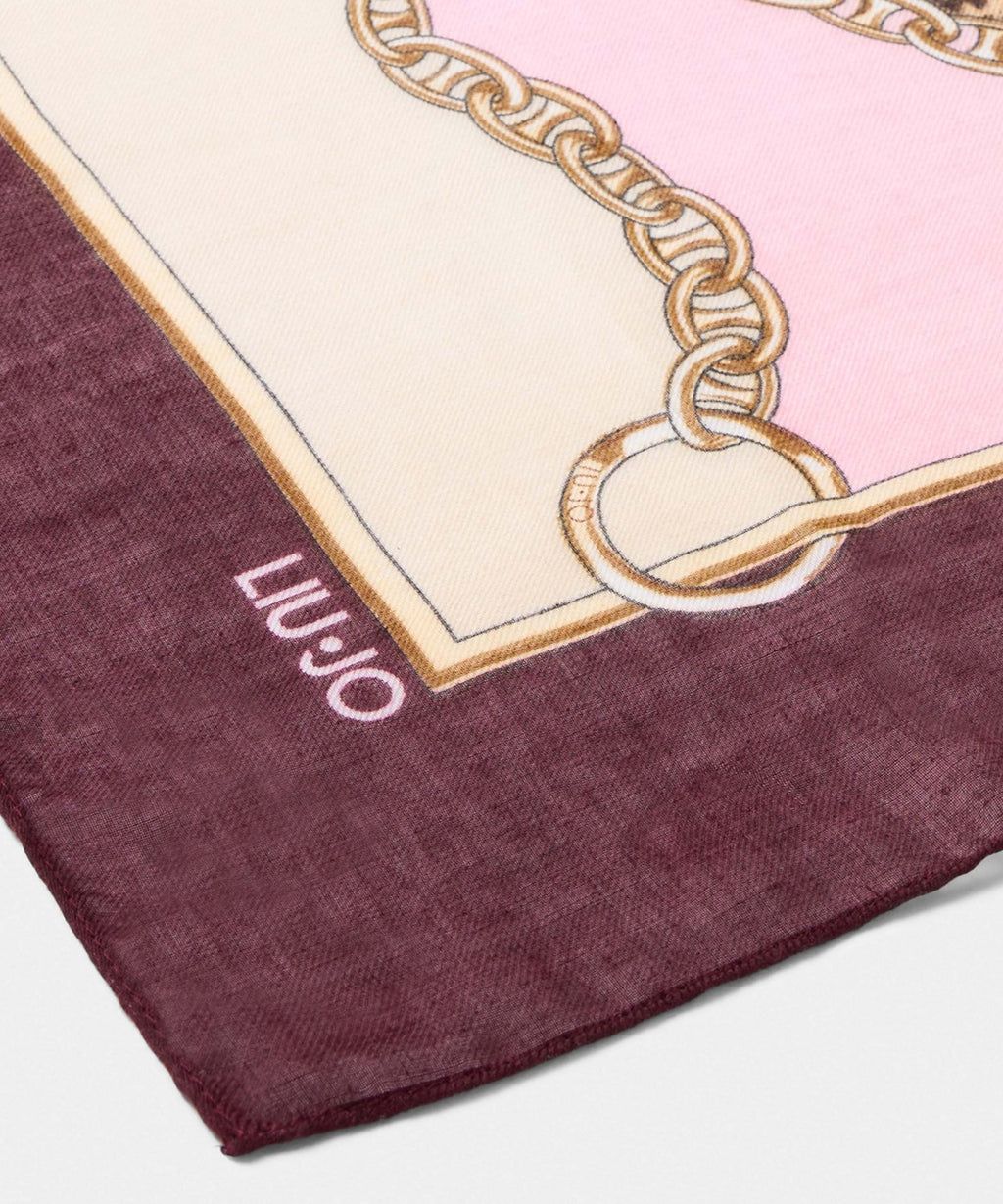 LIUJO SOFT Foulard stampa animalier