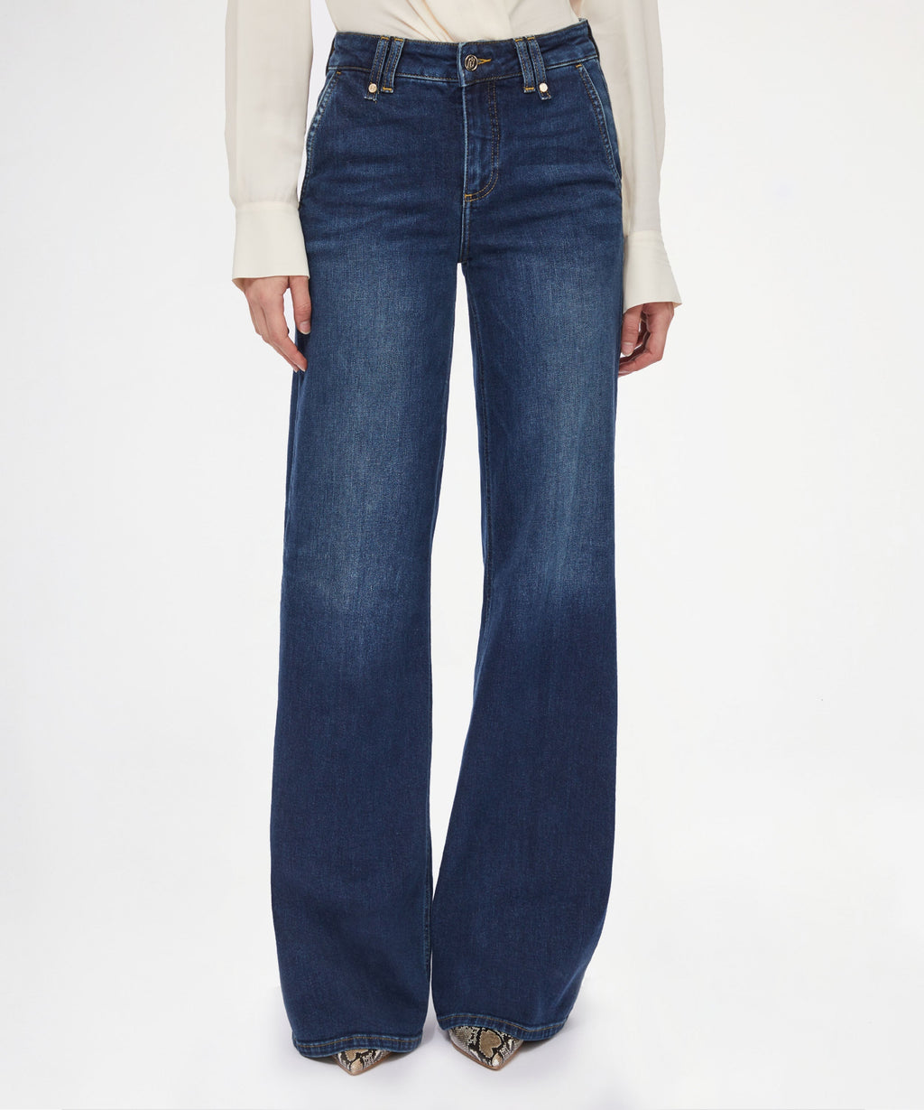 LIUJO denim Jeans palazzo