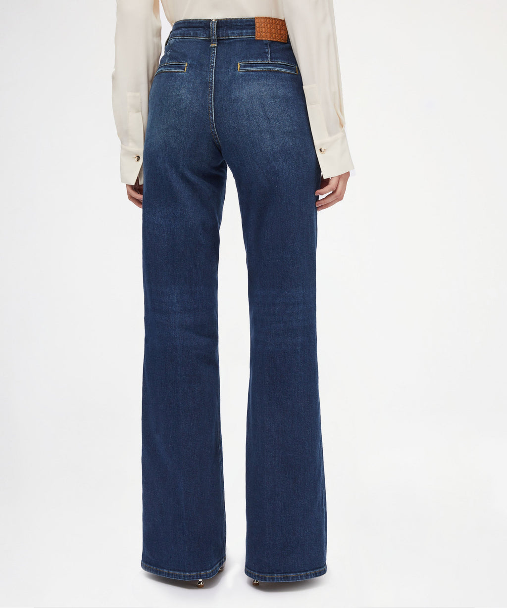 LIUJO denim Jeans palazzo