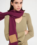 LIUJO SOFT Sciarpa con frange
