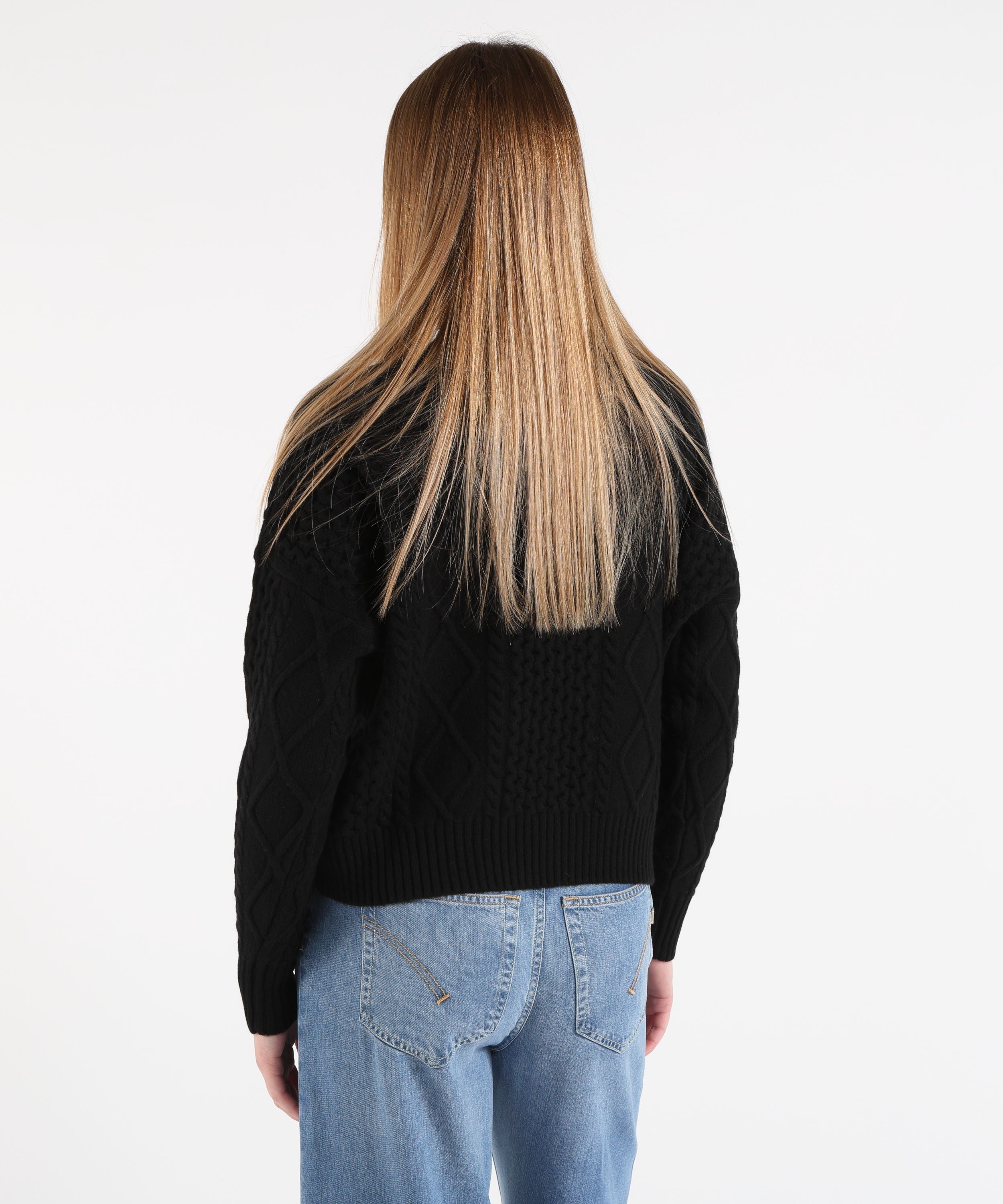 KAOS Maglione Donna Kaos Dolcevita a Trecce