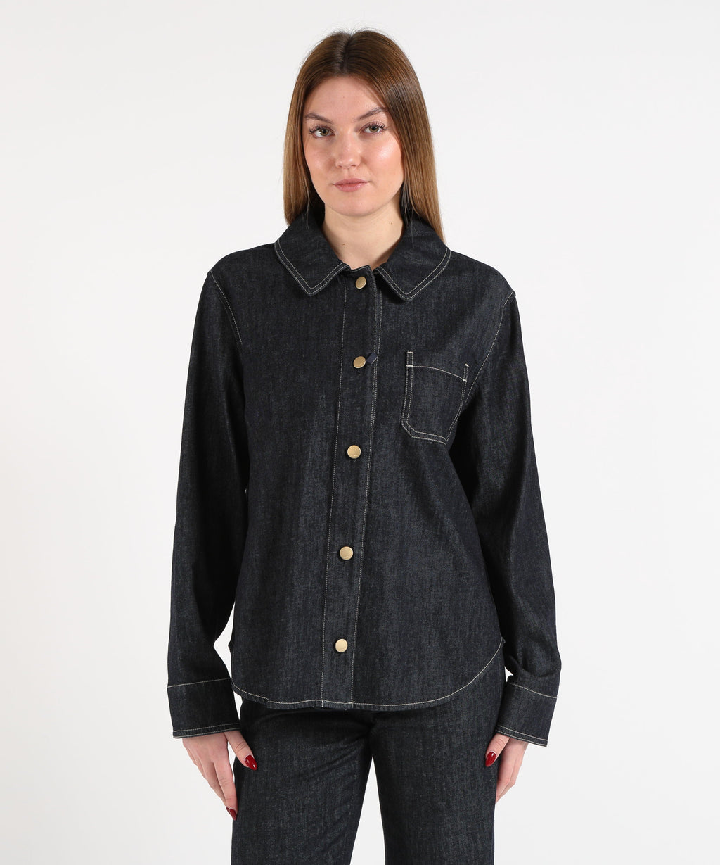 'S MAX MARA Casacca denim enfasi