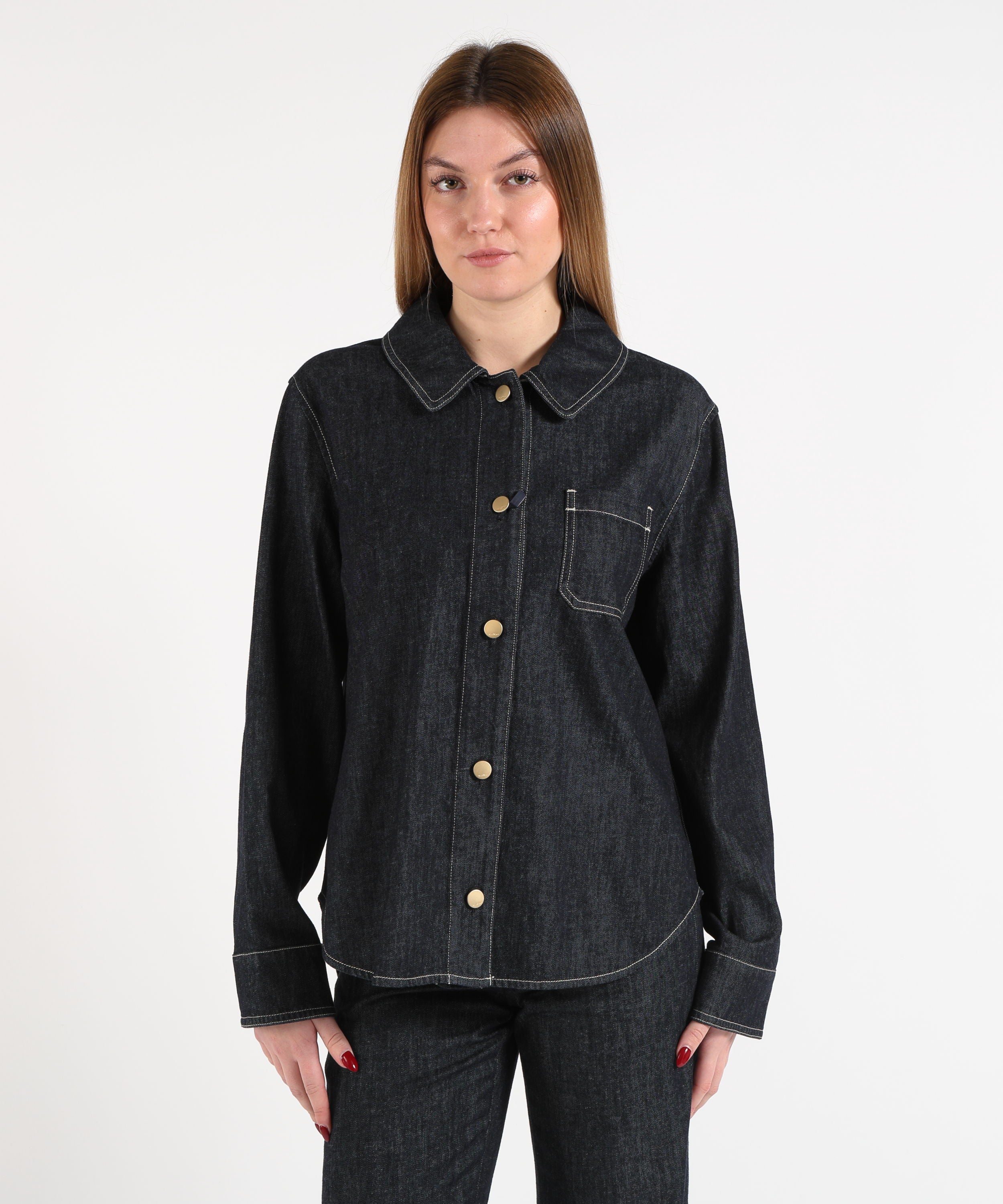 'S MAX MARA Casacca denim enfasi