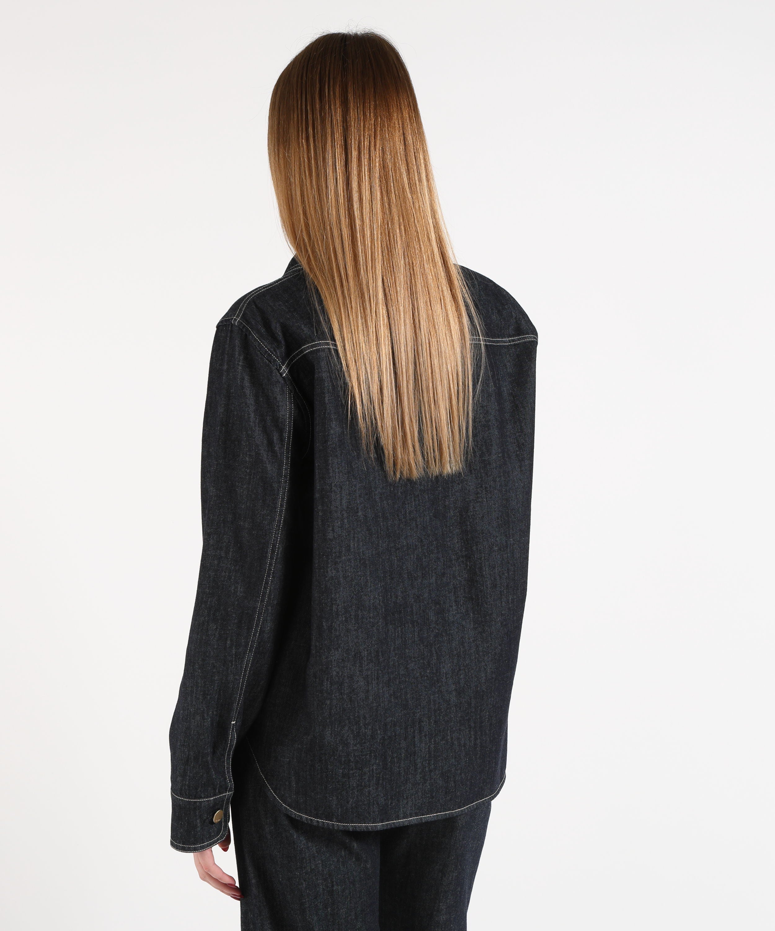 'S MAX MARA Casacca denim enfasi