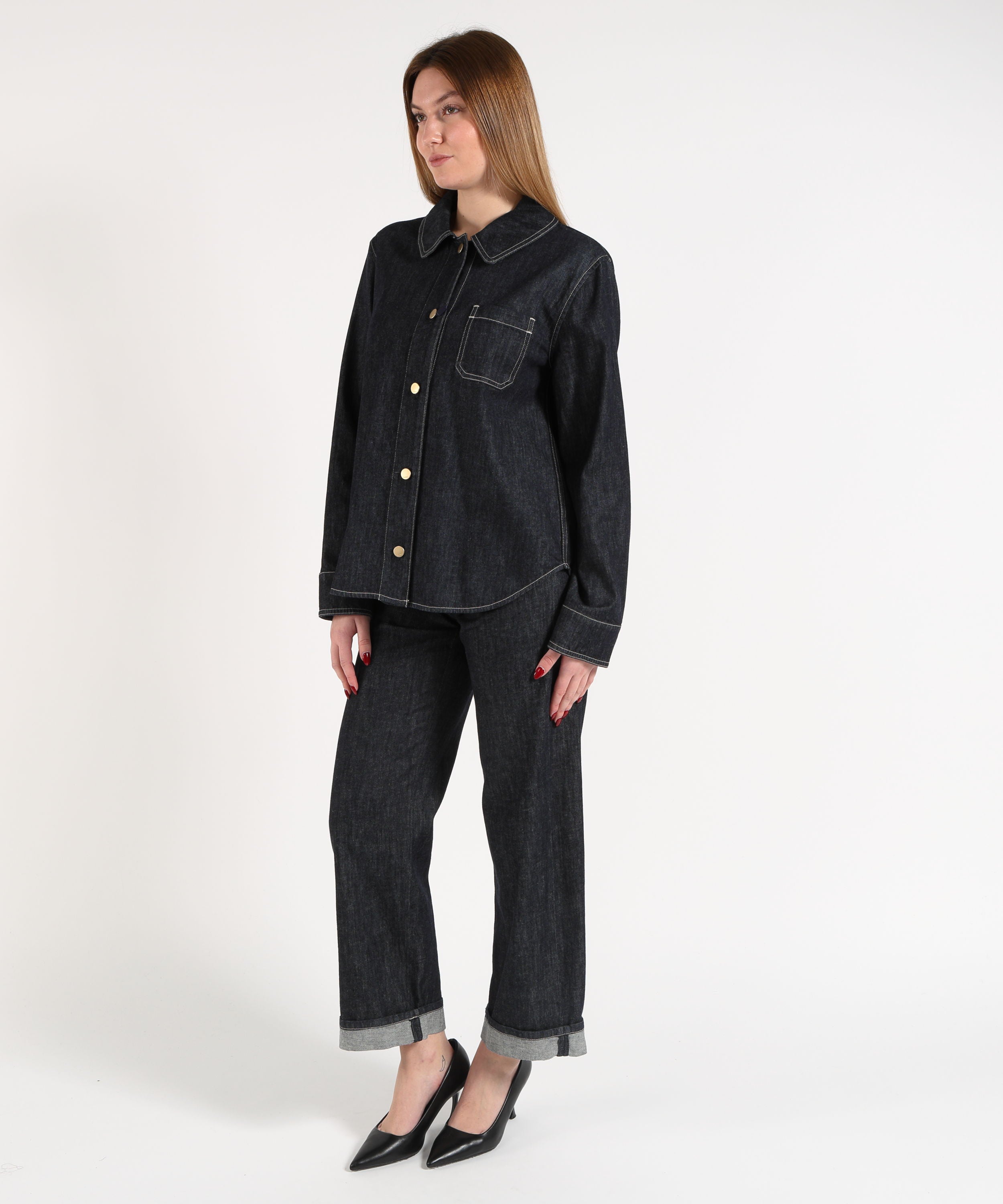 'S MAX MARA Casacca denim enfasi