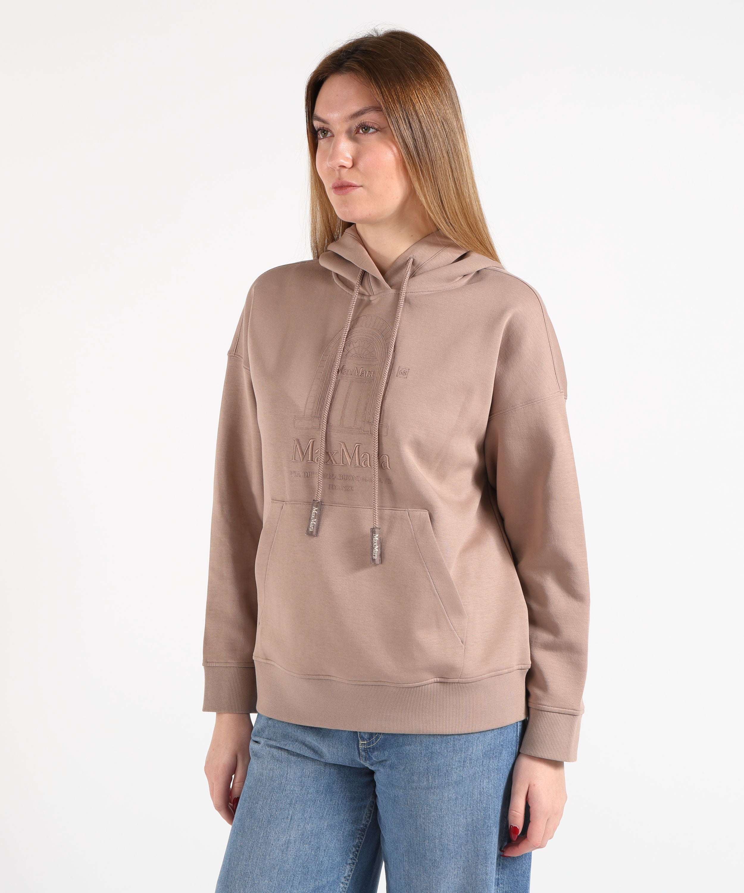 'S MAX MARA Felpa con cappuccio andrea