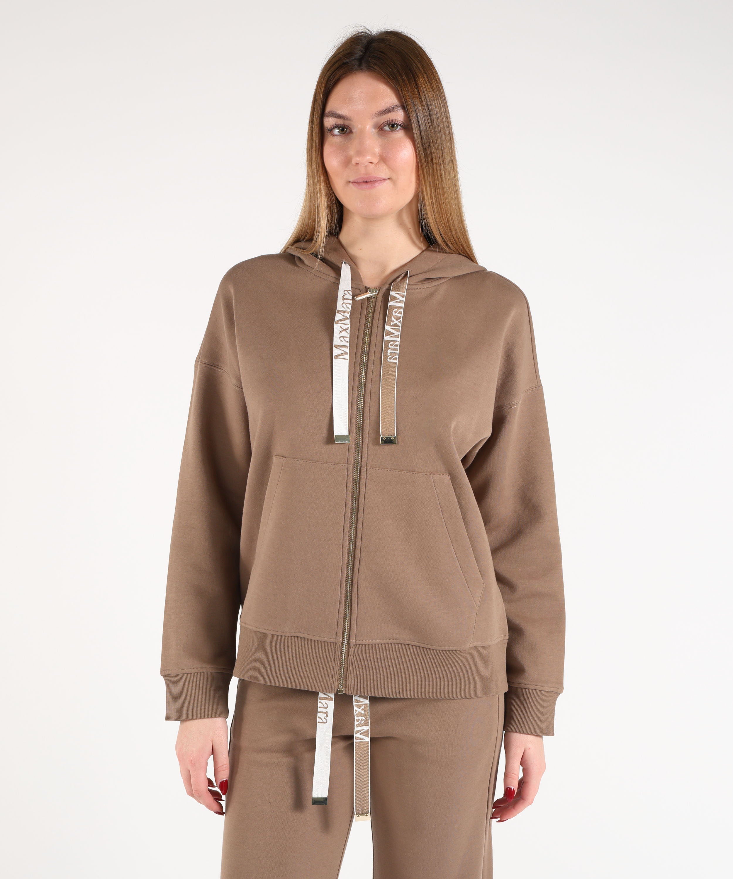 'S MAX MARA Felpa con zip jour