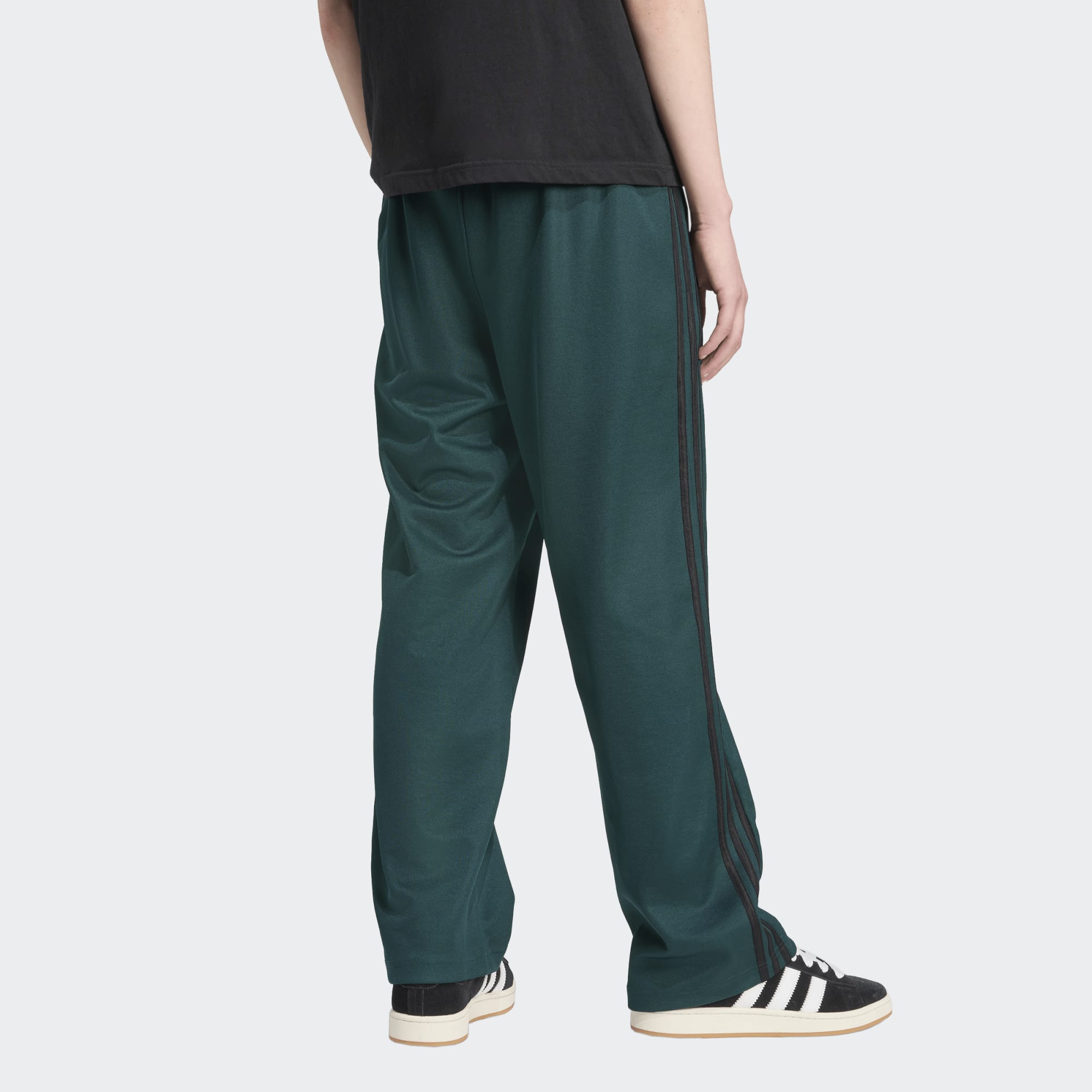 Adidas Firebird Baggy Track Pants I Aurora Ivy/Black