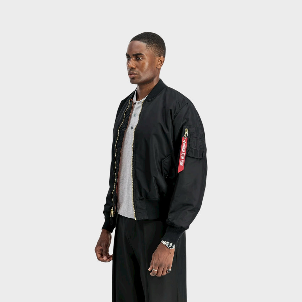 Alpha Industries MA-1 Heritage Bomberjakke I Sort