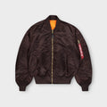 Alpha Industries MA-1 Heritage Bomberjakke I Hunter Brown